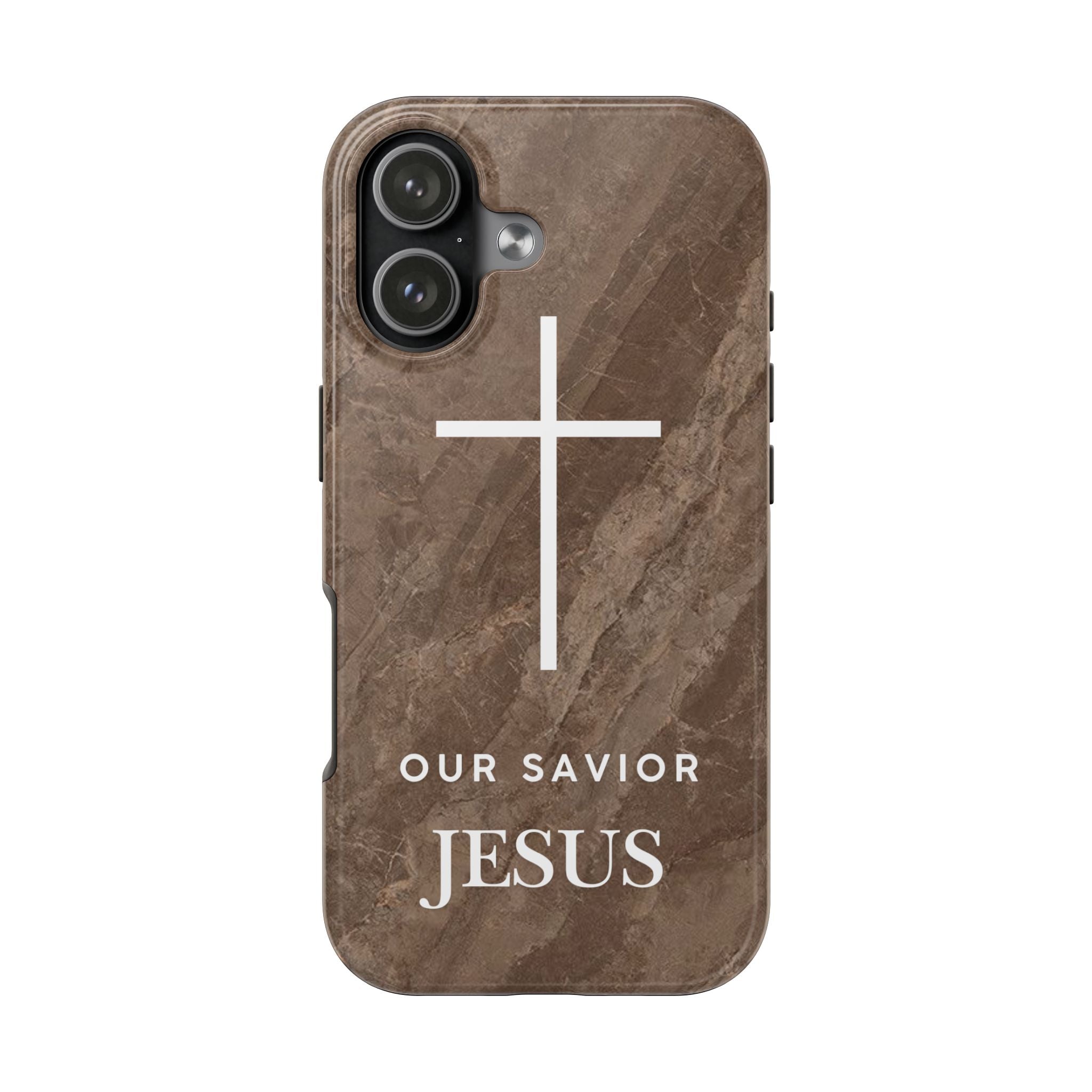 Our Savior Jesus – Christian Marble Phone Case