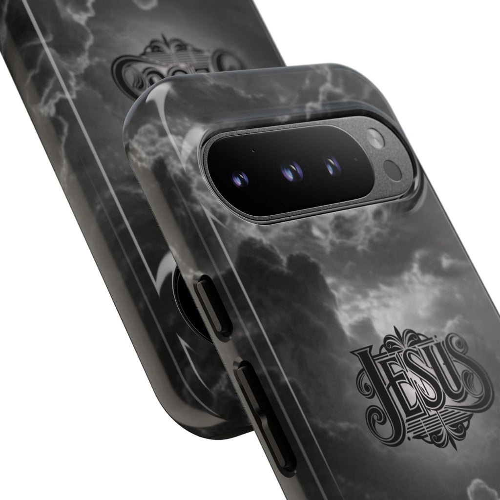 Jesus Cloud Phone Case – Christian Faith Protective iPhone Case