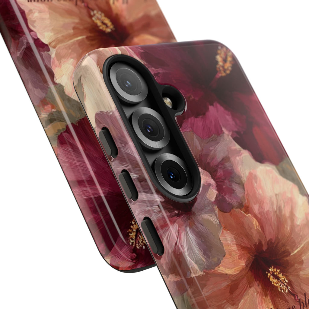 Faith Floral Phone Case — "In All Things Place Your Faith" Protective iPhone Cover