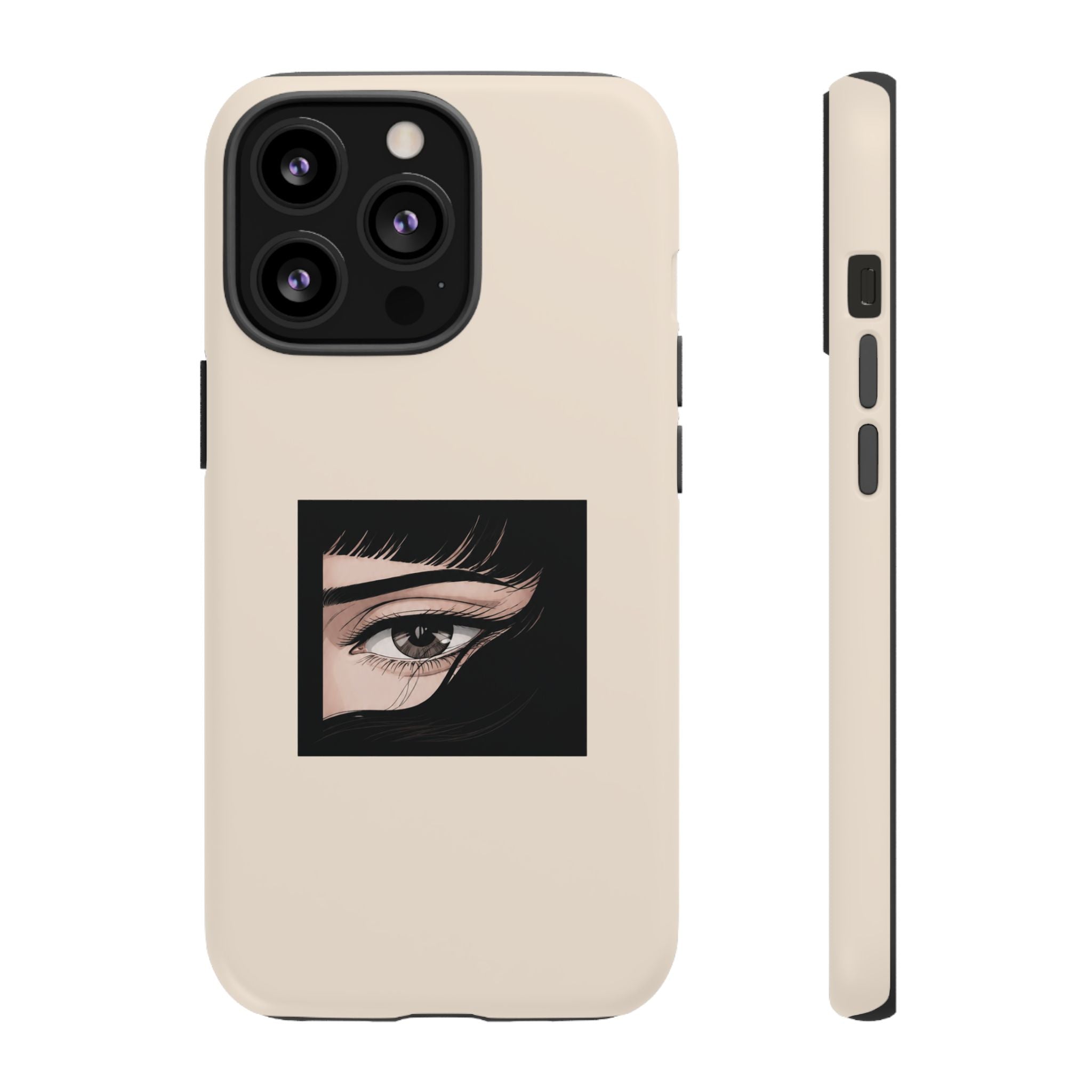 Minimal Eyelash Eye Art Protective Tough Case