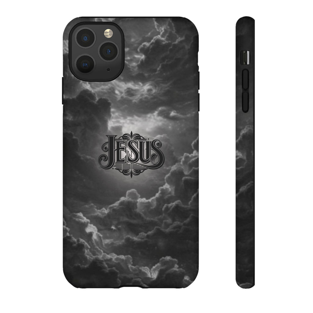 Jesus Cloud Phone Case – Christian Faith Protective iPhone Case