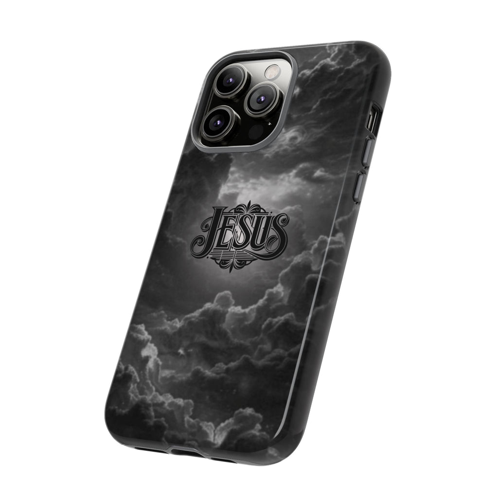 Jesus Cloud Phone Case – Christian Faith Protective iPhone Case