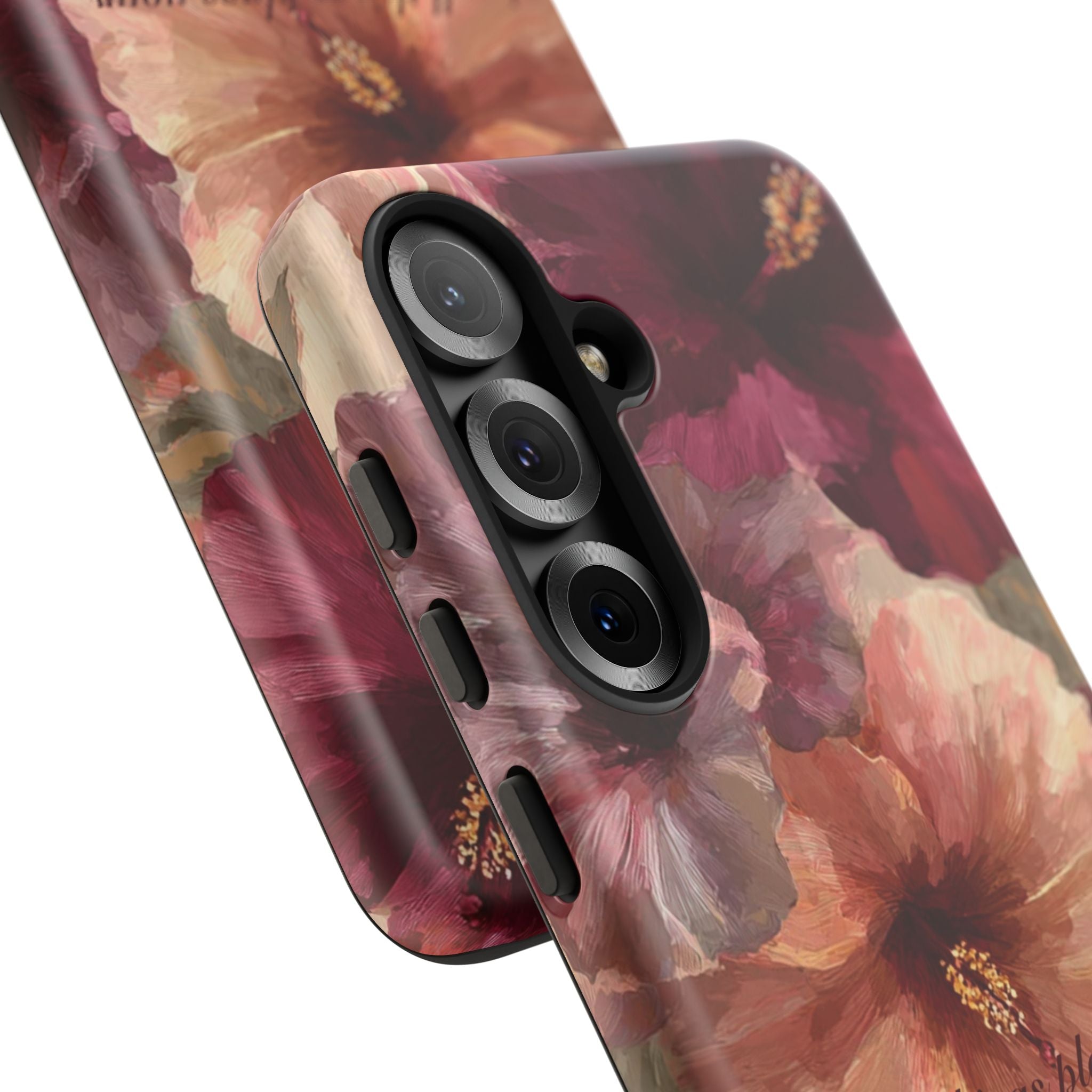 Faith Floral Phone Case — "In All Things Place Your Faith" Protective iPhone Cover