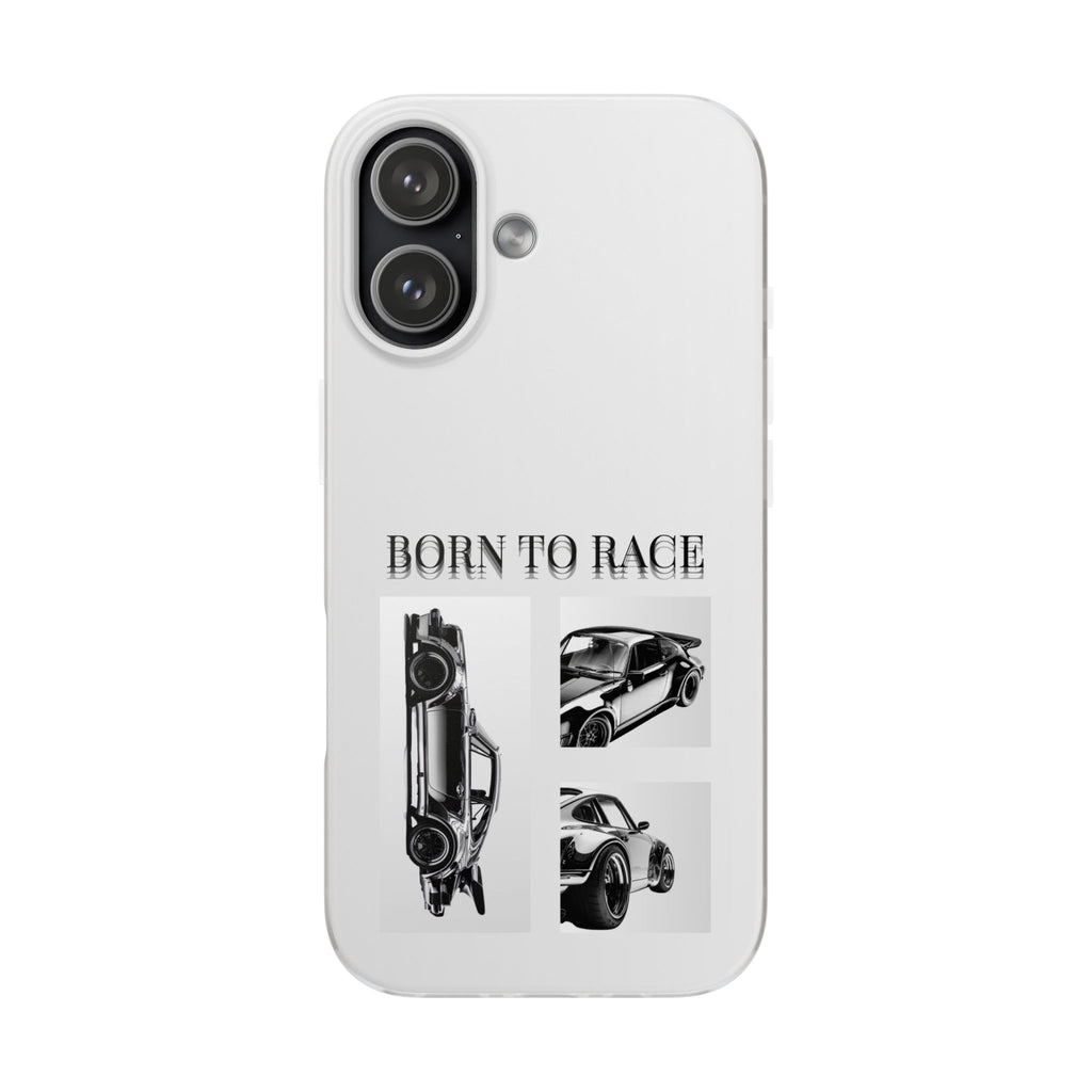 Born to Race Phone Case – Racing Car Flexi Case