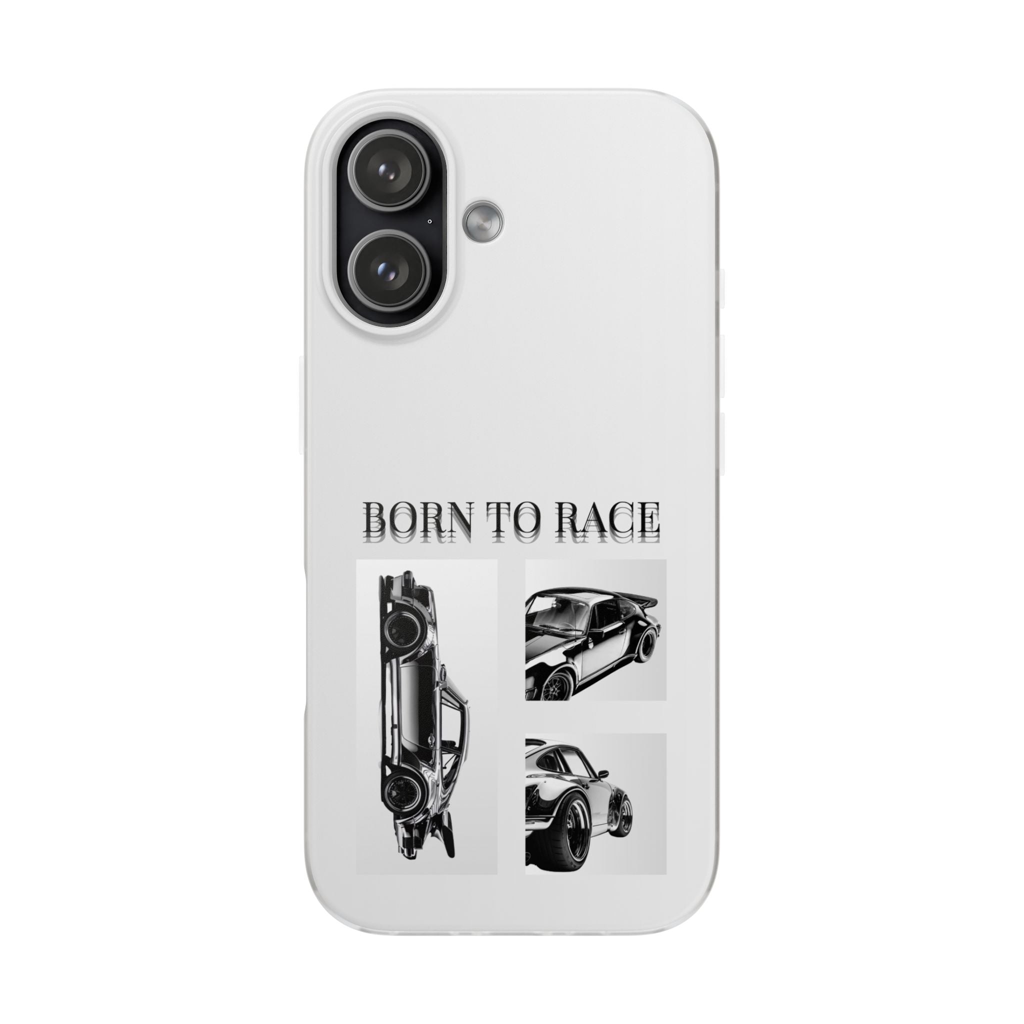 Born to Race Phone Case – Racing Car Flexi Case