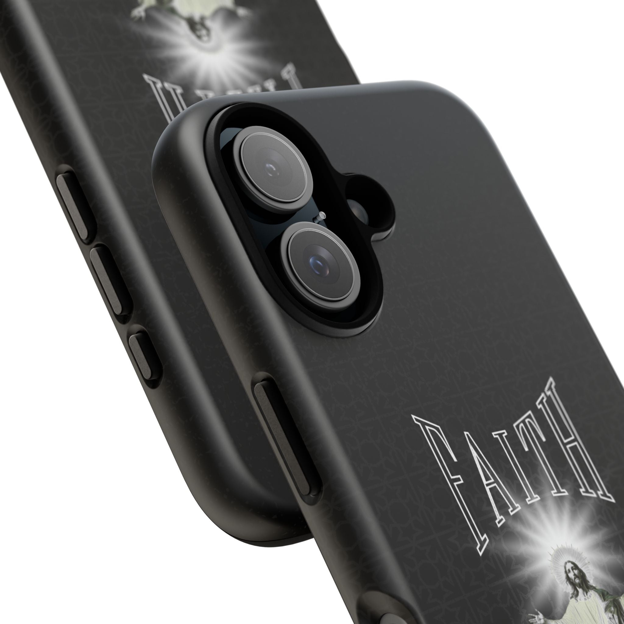 Faith Phone Case — Religious Jesus Graphic Tough Phone Cover