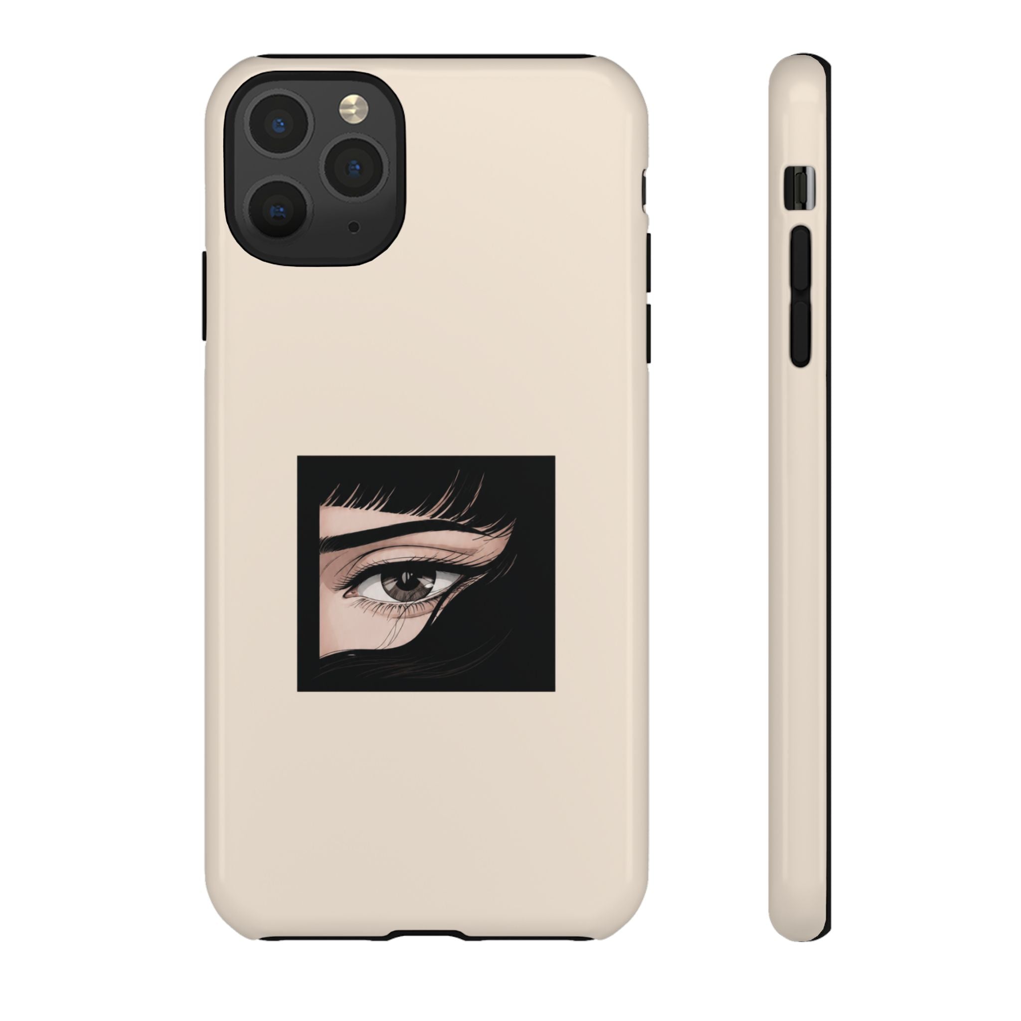 Minimal Eyelash Eye Art Protective Tough Case