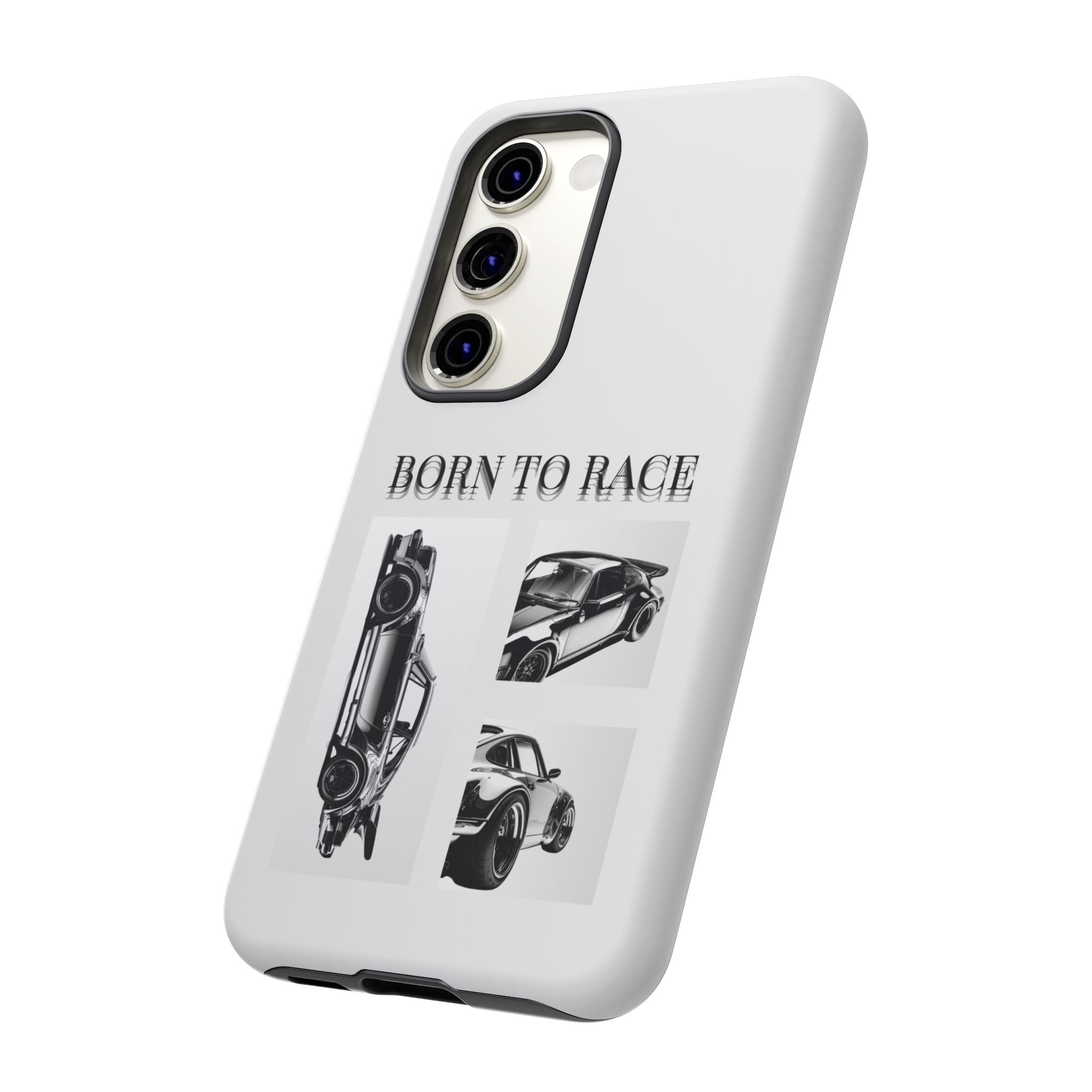 Phone Case - "Born to Race" Vintage Car Racing Graphic