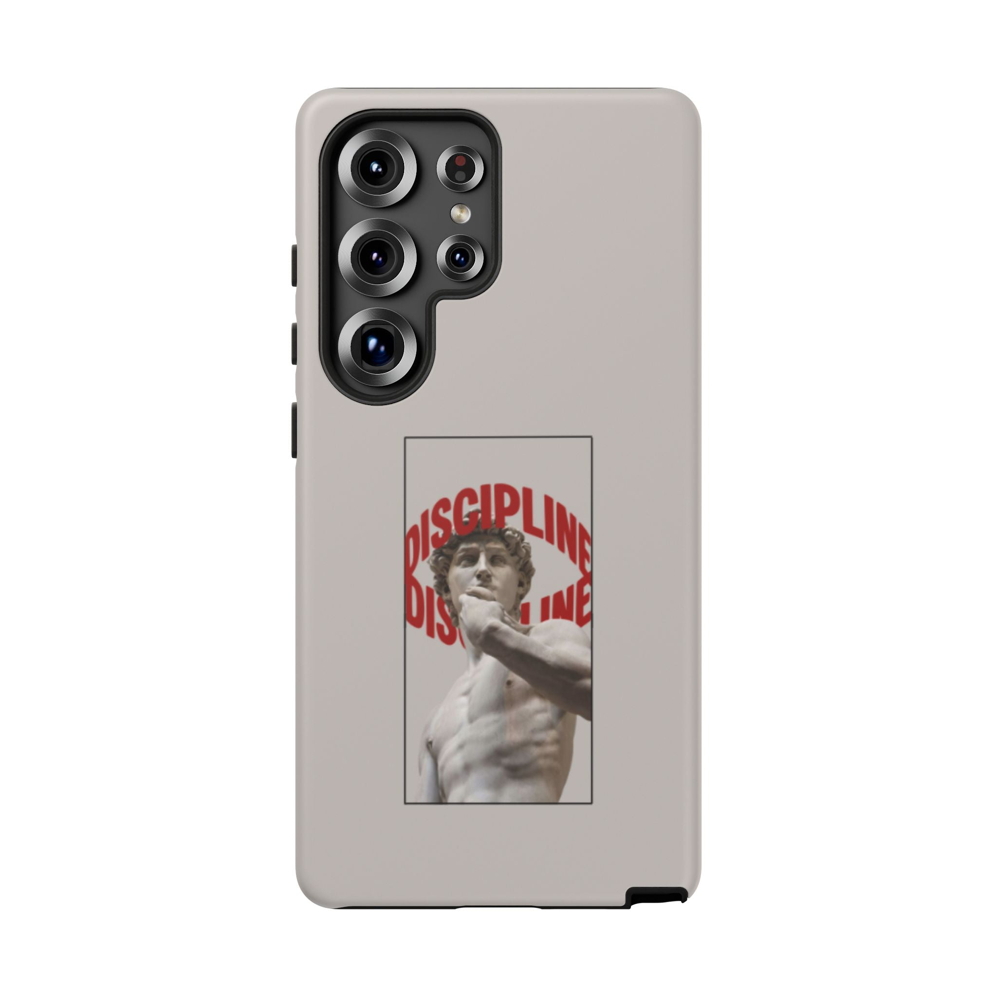 Phone Case — 'Discipline' Statue Graphic Protective Cover