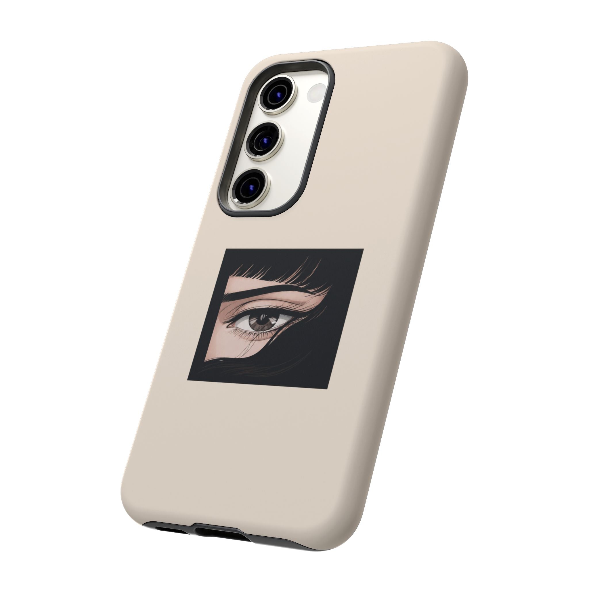 Minimal Eyelash Eye Art Protective Tough Case
