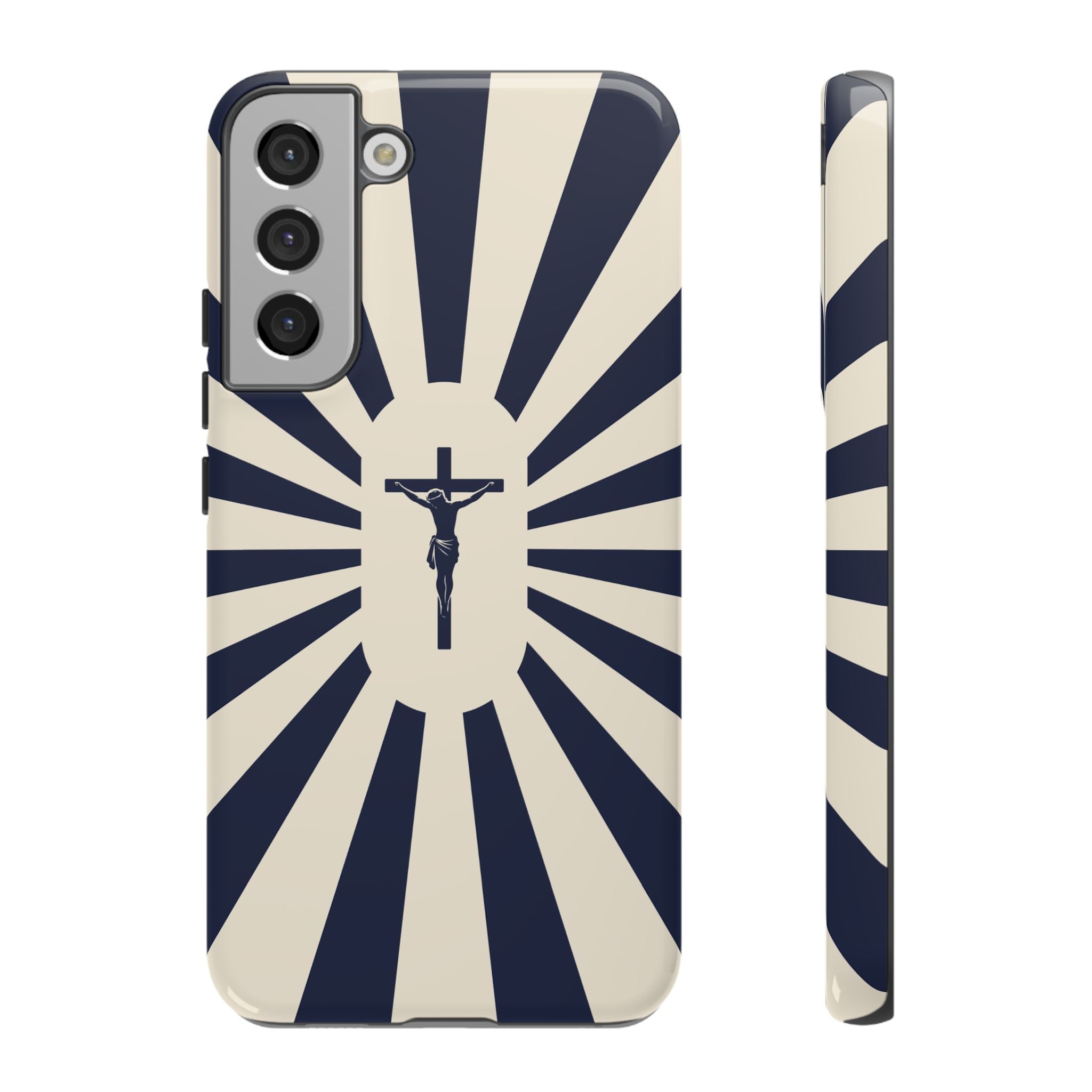Christian Crucifix Radiant Tough Phone Case