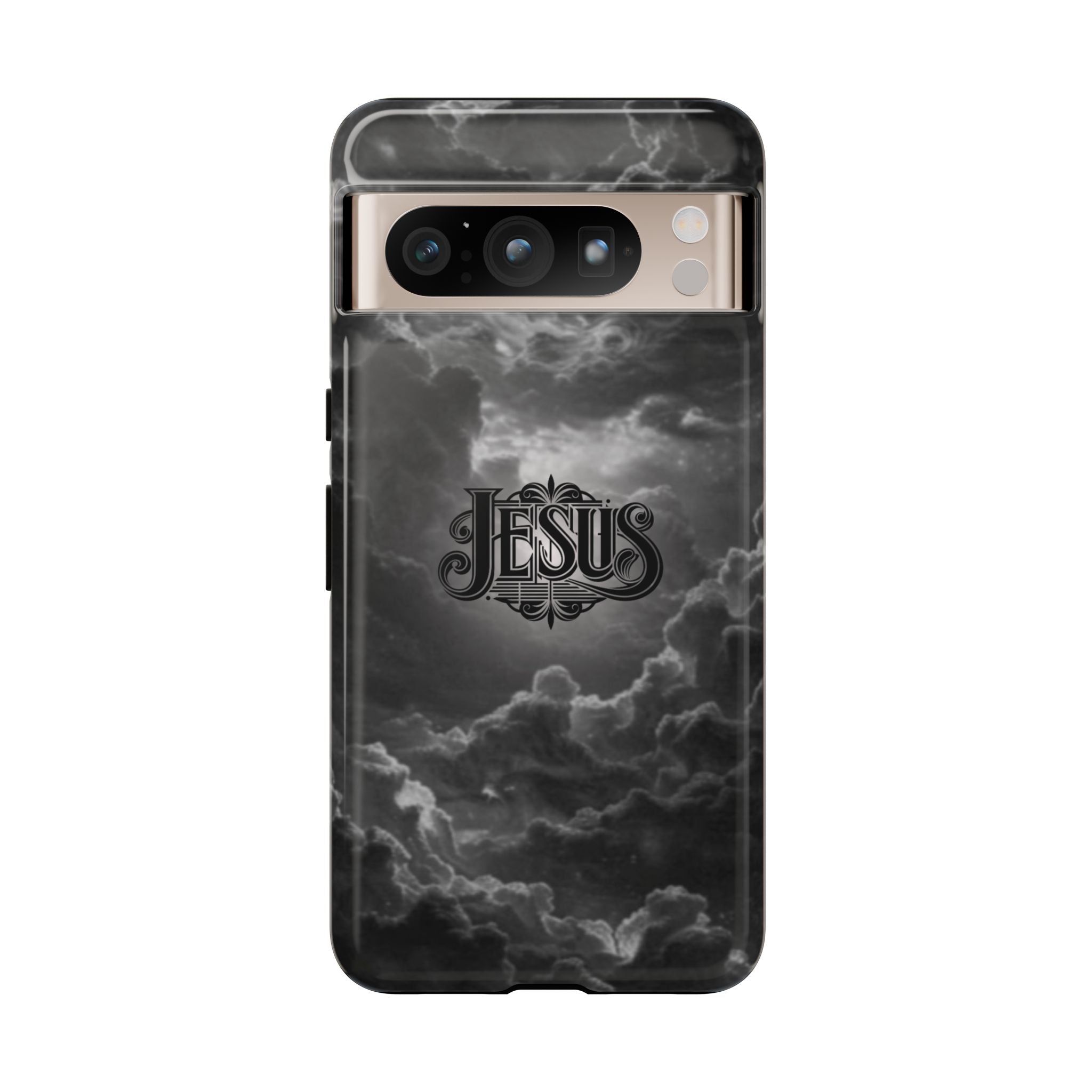 Jesus Cloud Phone Case – Christian Faith Protective iPhone Case