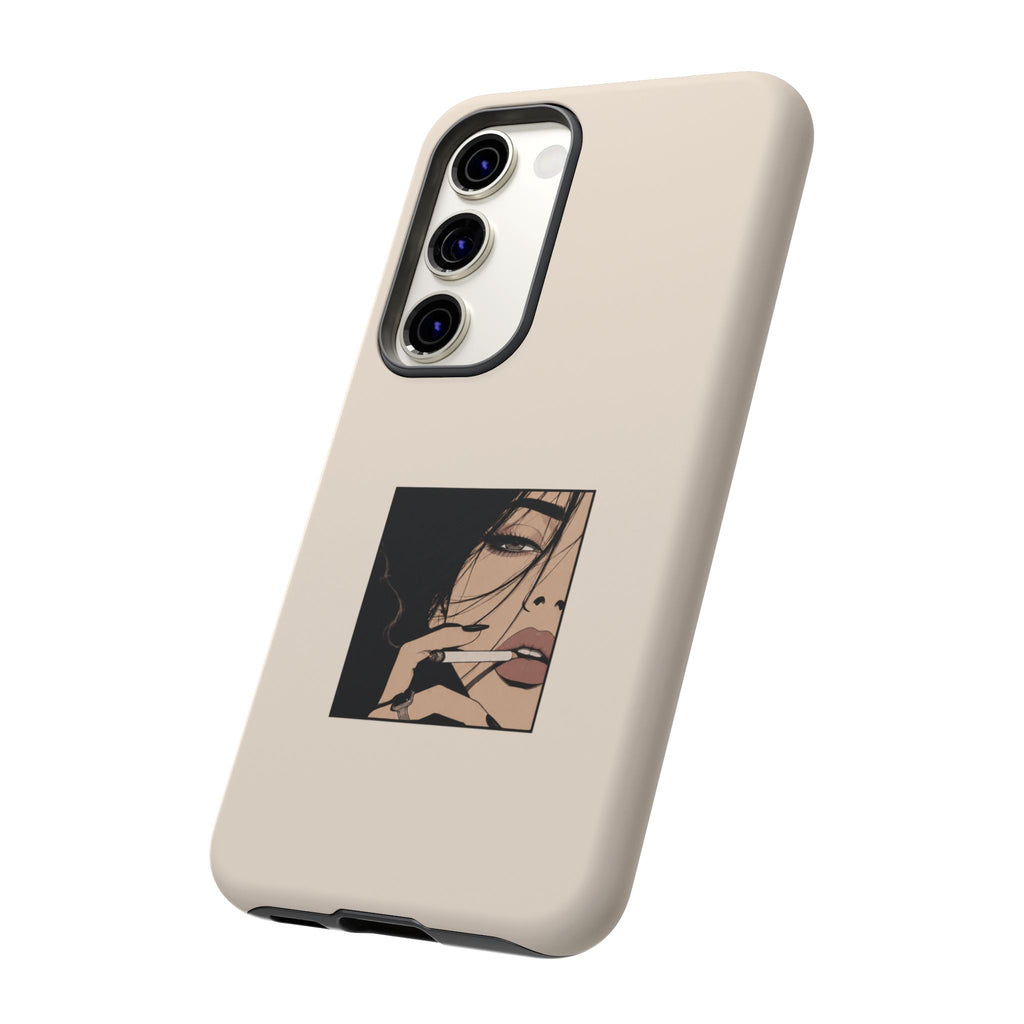 Minimalist Femme Portrait Protective Phone Case