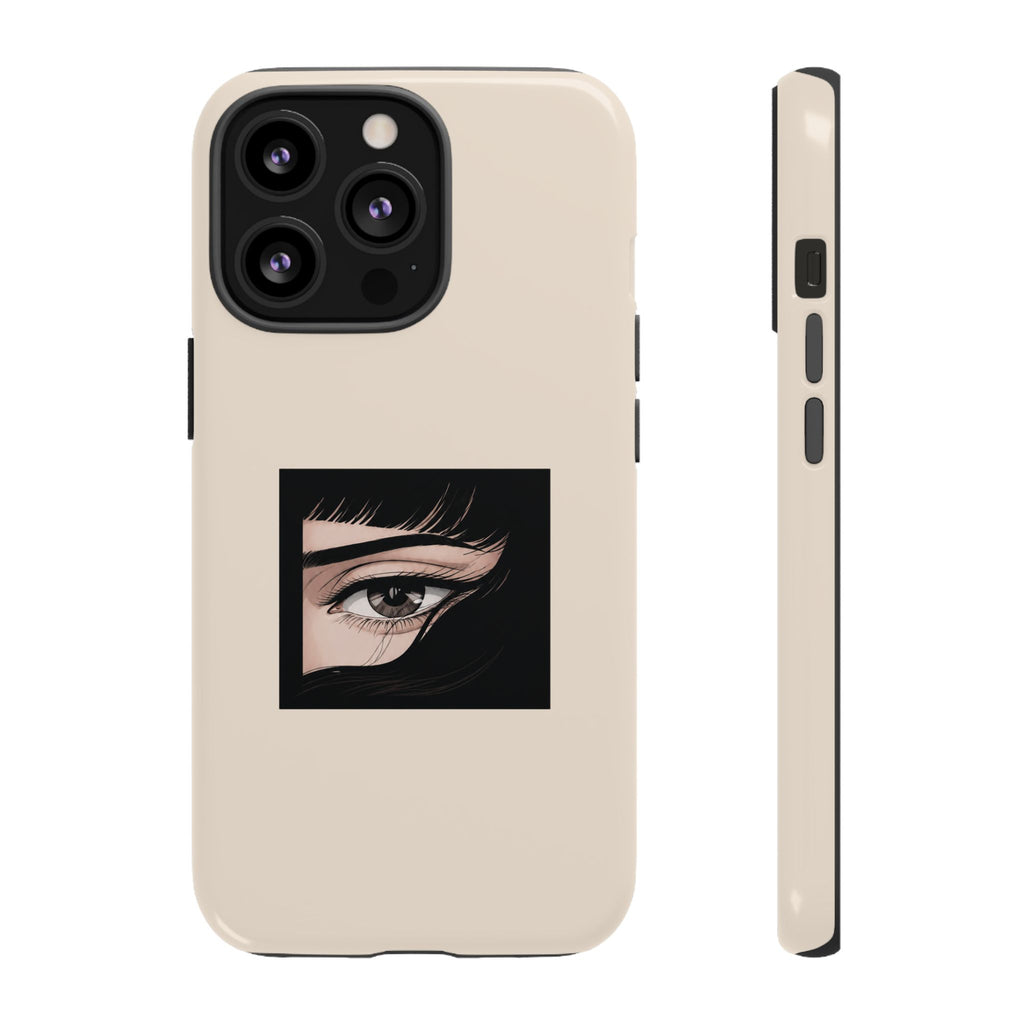 Minimal Eyelash Eye Art Protective Tough Case