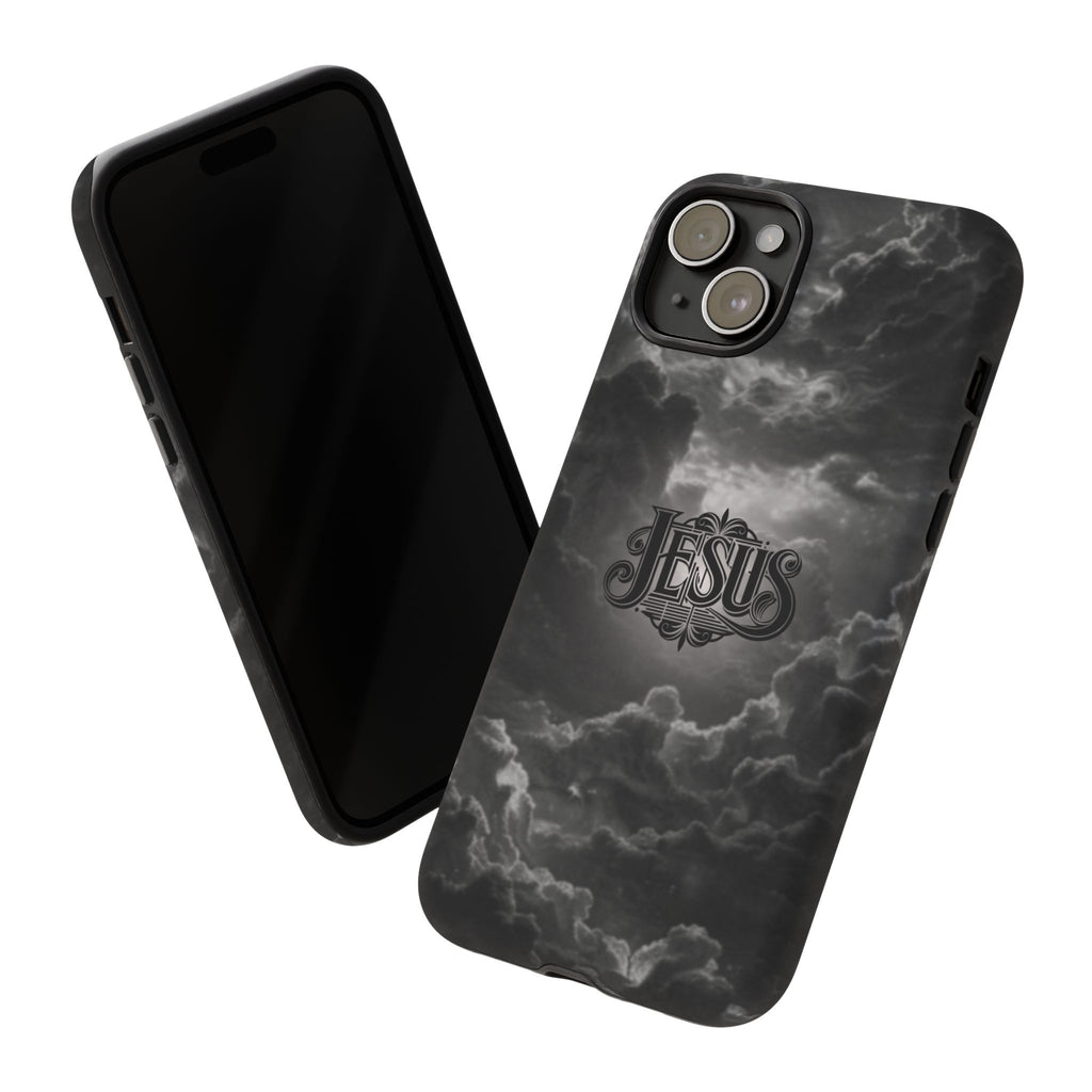 Jesus Cloud Phone Case – Christian Faith Protective iPhone Case