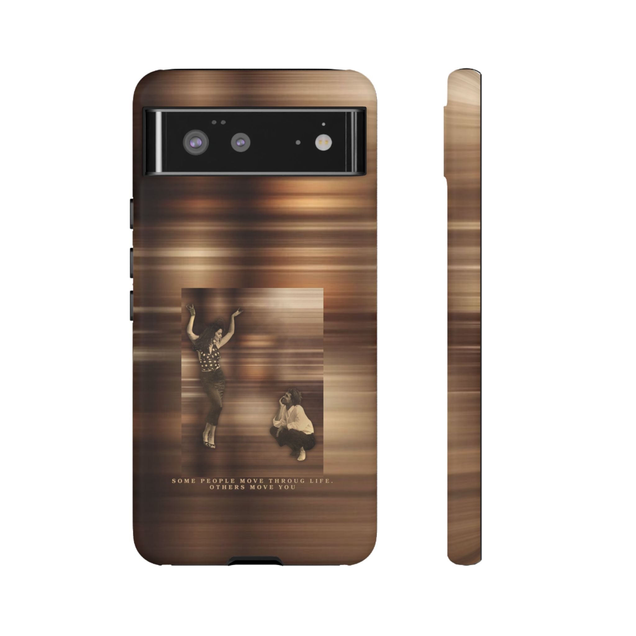 Vintage Basketball Photo Phone Case – Retro Sport Quote iPhone Cover