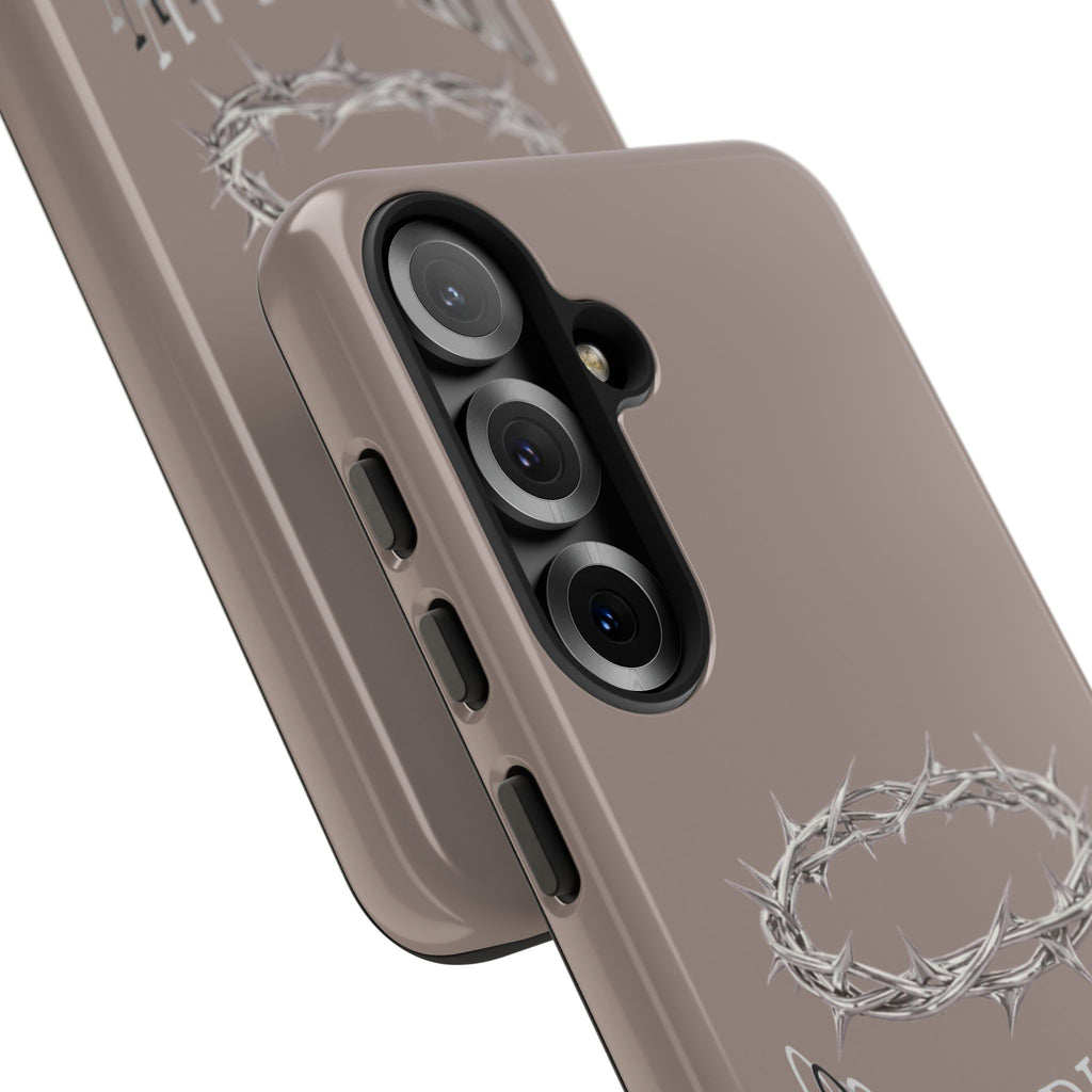 Phone Case — "God's Plan" Crown of Thorns Protective Cover
