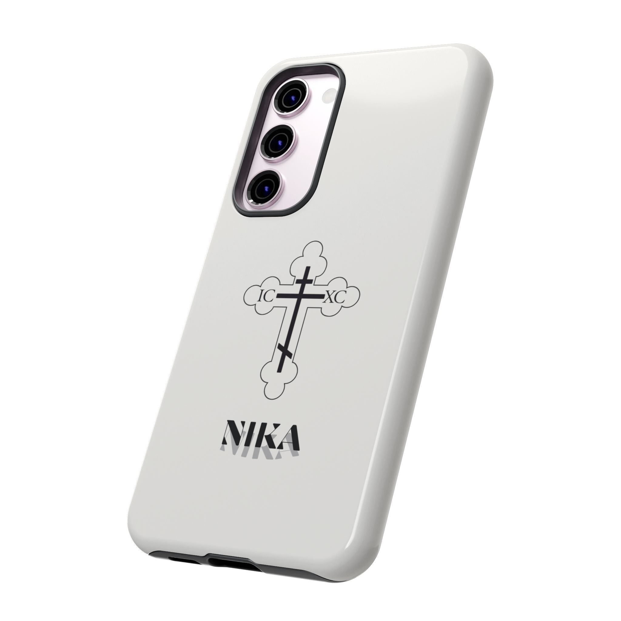 Christian Cross Phone Case – NIKA Orthodox Design