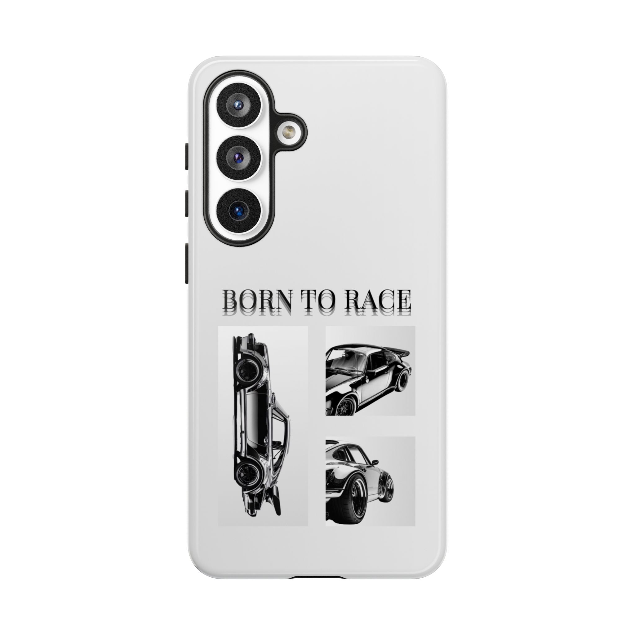 Phone Case - "Born to Race" Vintage Car Racing Graphic