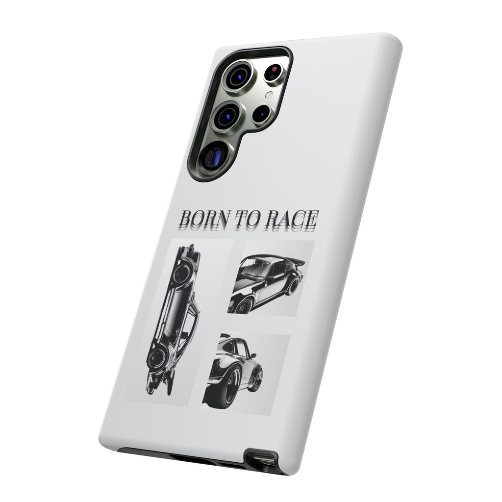 Phone Case - "Born to Race" Vintage Car Racing Graphic
