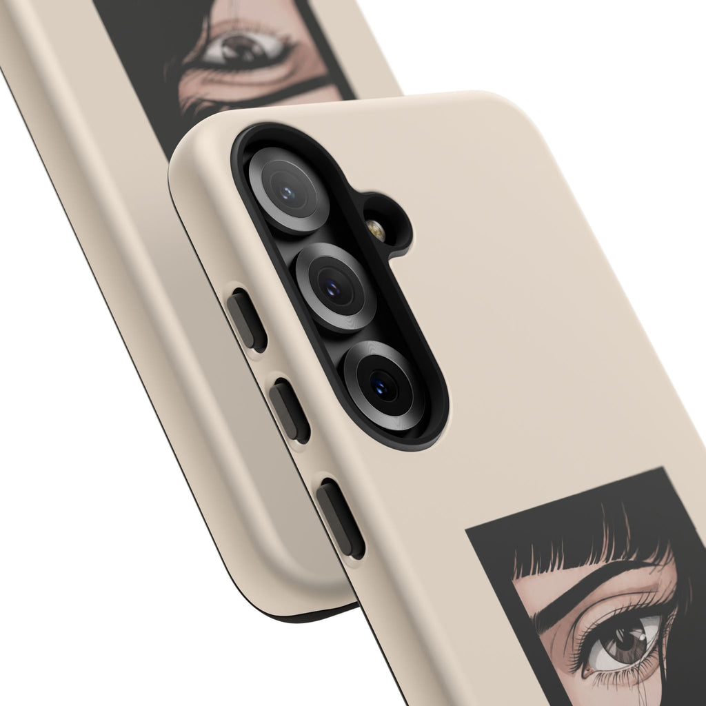 Minimal Eyelash Eye Art Protective Tough Case