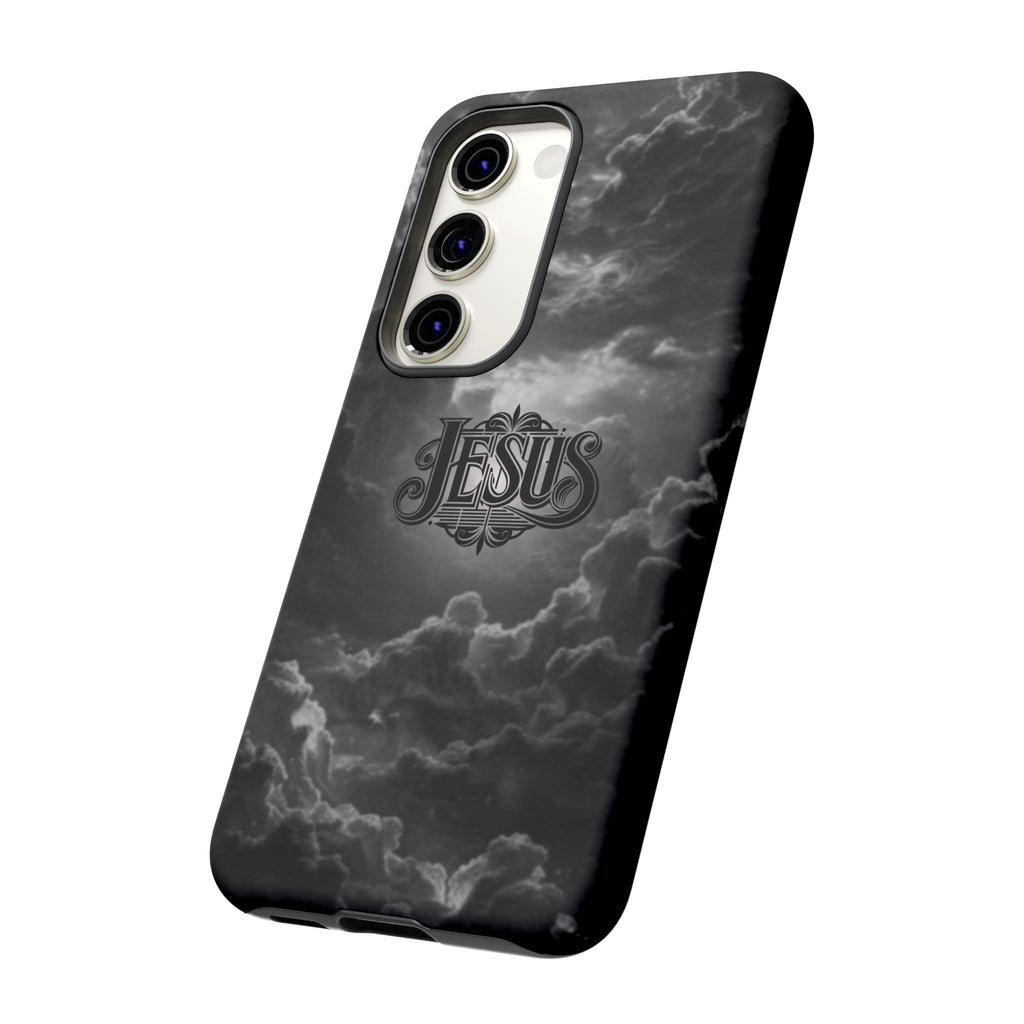 Jesus Cloud Phone Case – Christian Faith Protective iPhone Case