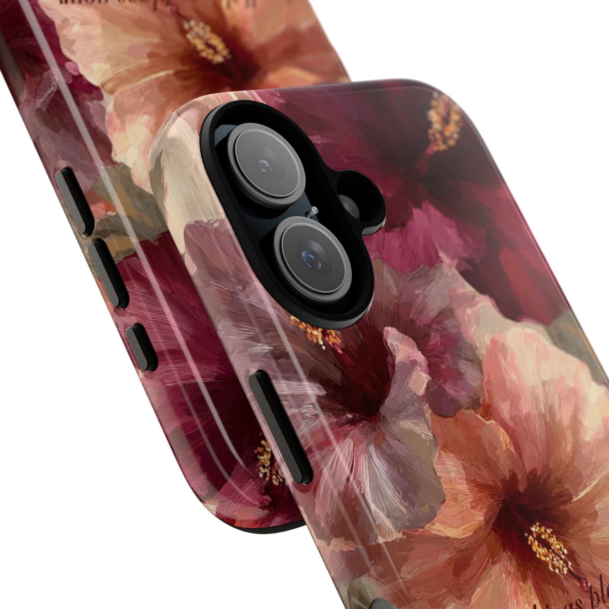 Faith Floral Phone Case — "In All Things Place Your Faith" Protective iPhone Cover