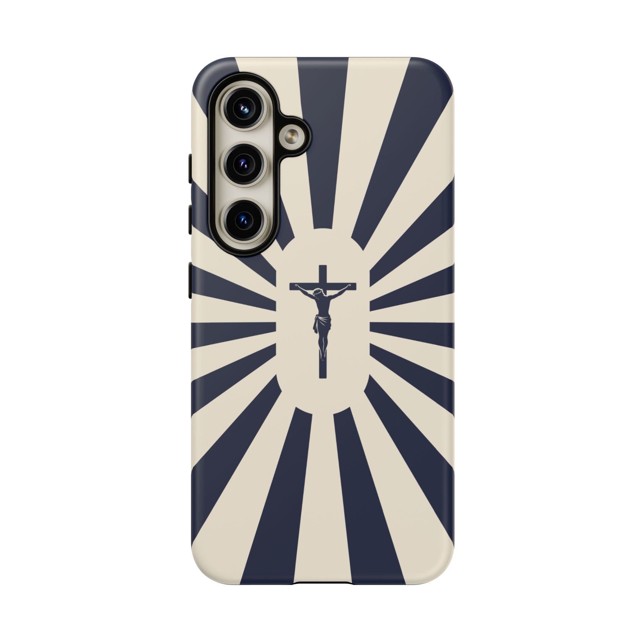 Christian Crucifix Radiant Tough Phone Case