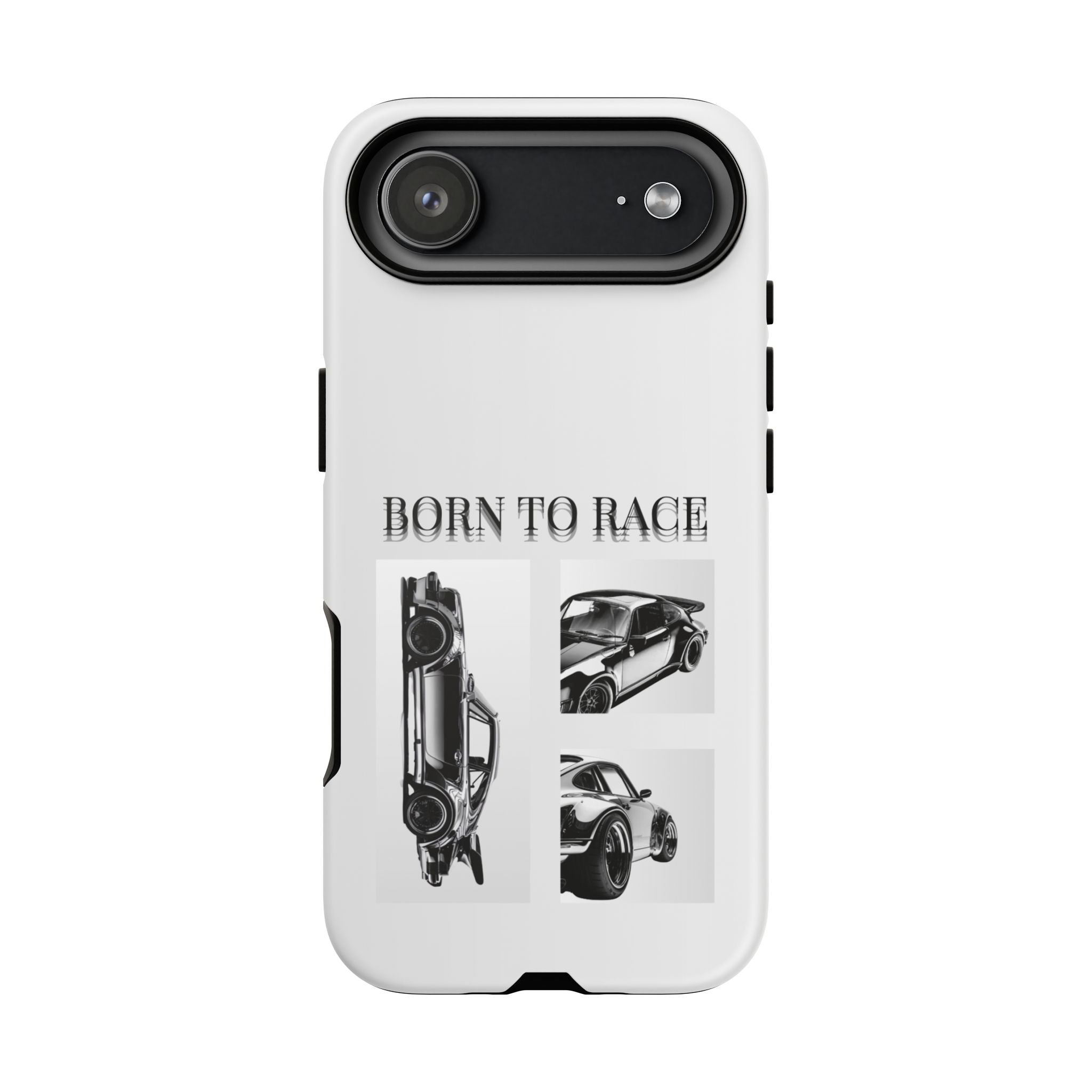 Phone Case - "Born to Race" Vintage Car Racing Graphic