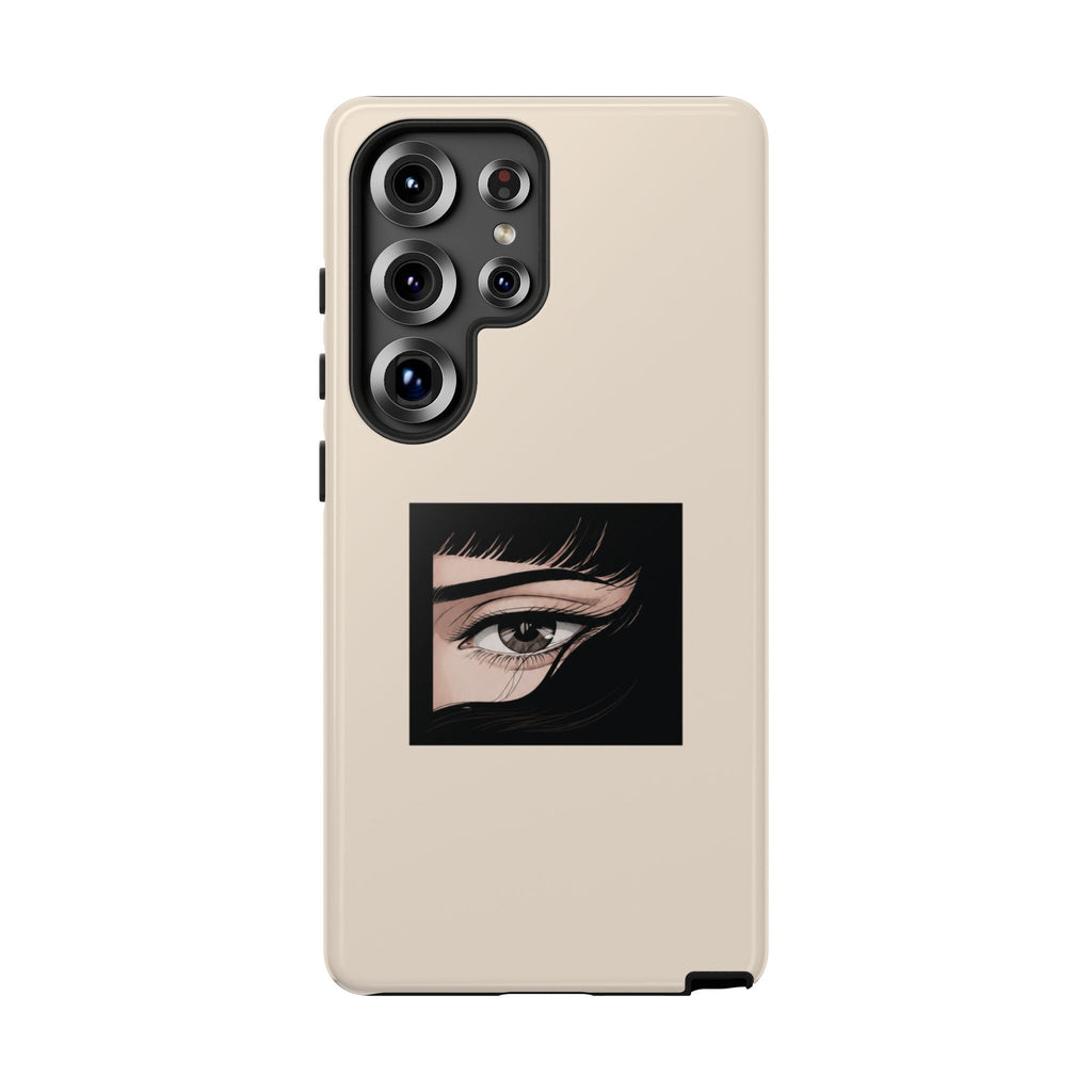 Minimal Eyelash Eye Art Protective Tough Case