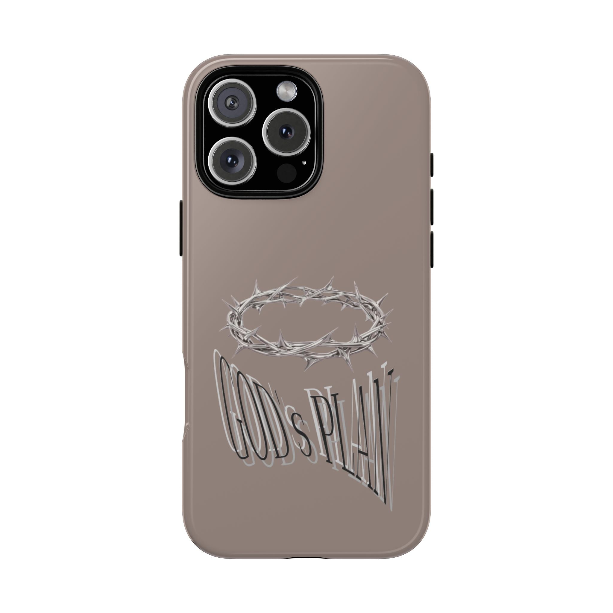 Phone Case — "God's Plan" Crown of Thorns Protective Cover