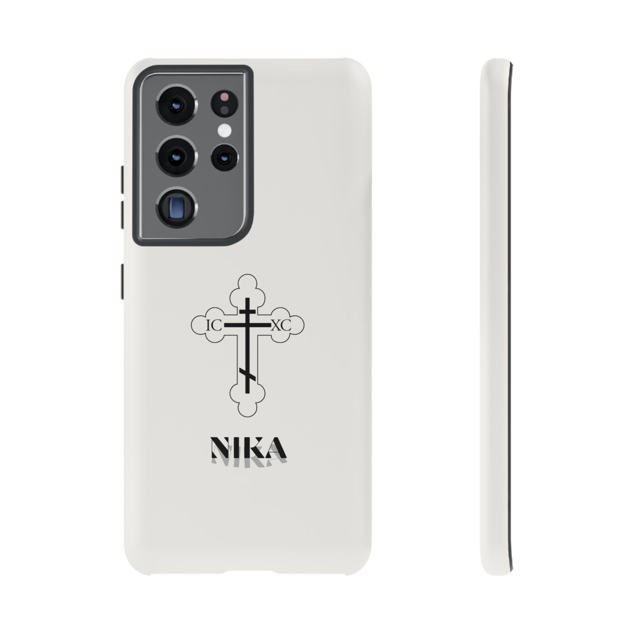 Christian Cross Phone Case – NIKA Orthodox Design
