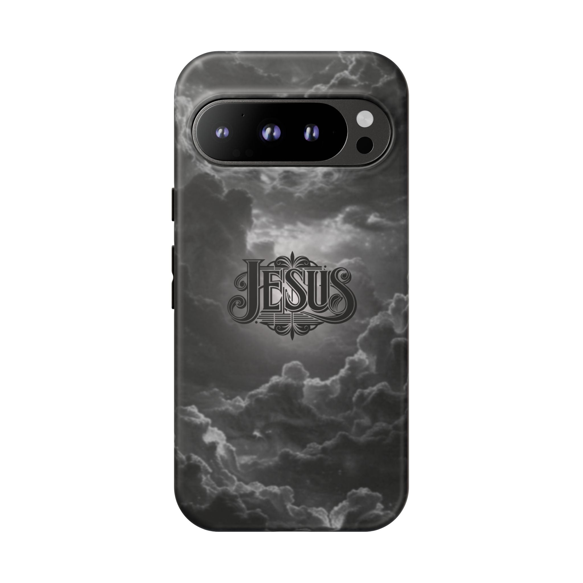 Jesus Cloud Phone Case – Christian Faith Protective iPhone Case
