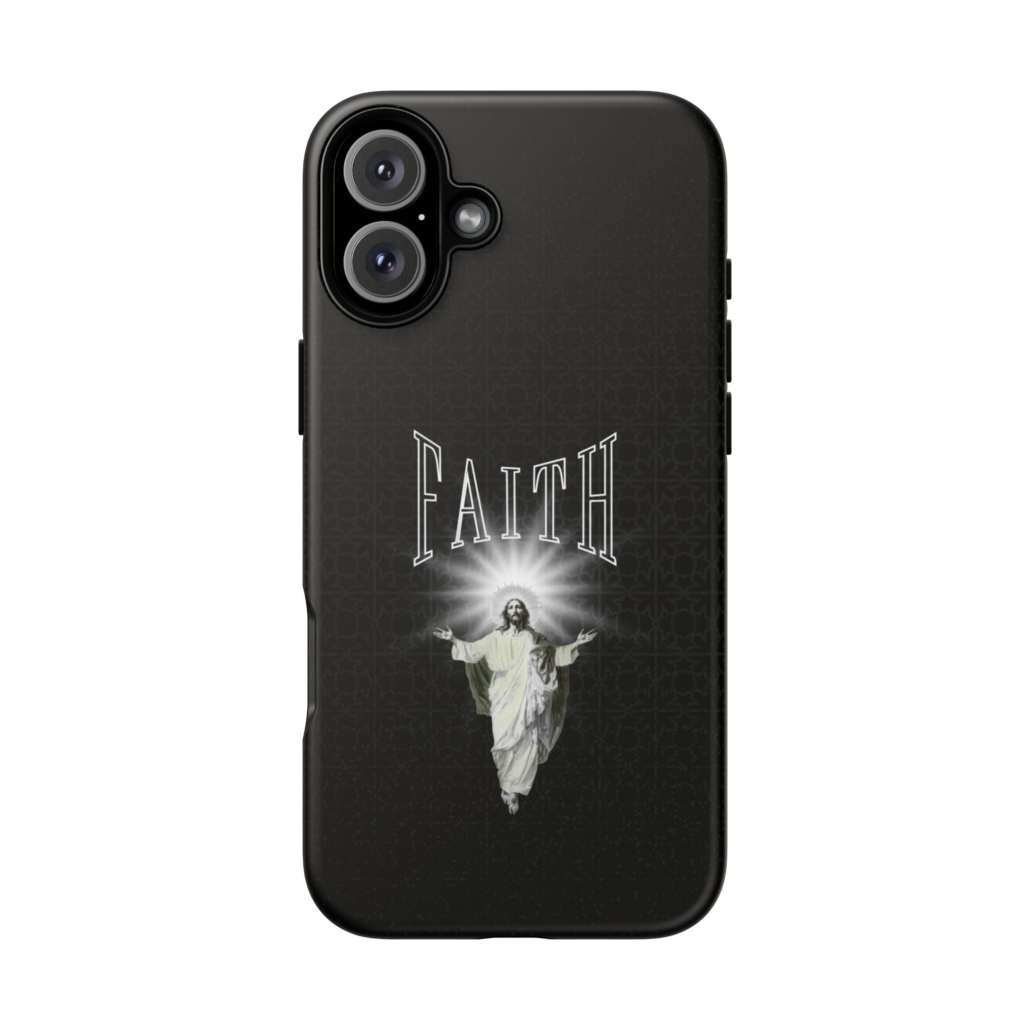 Faith Phone Case — Religious Jesus Graphic Tough Phone Cover