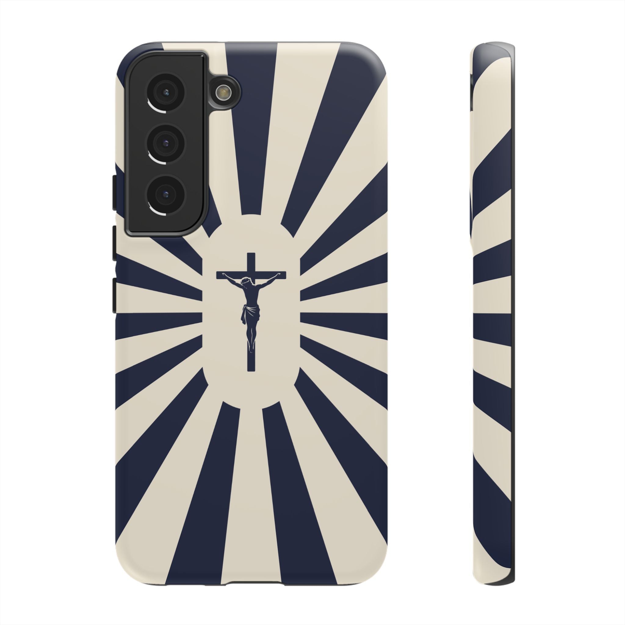 Christian Crucifix Radiant Tough Phone Case