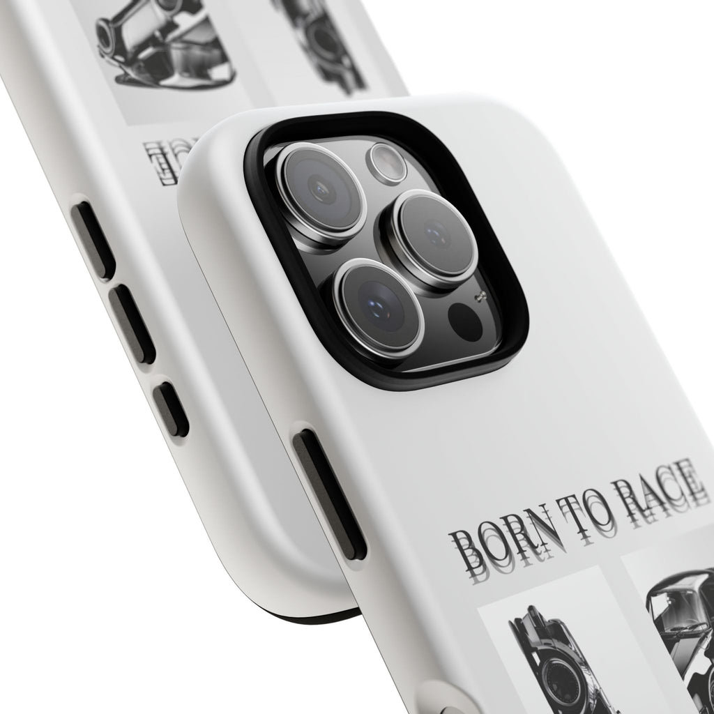 Phone Case - "Born to Race" Vintage Car Racing Graphic
