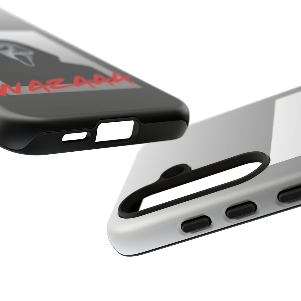 Scream Mask Phone Case – 'WAZAAA' Horror Movie Protective Cover