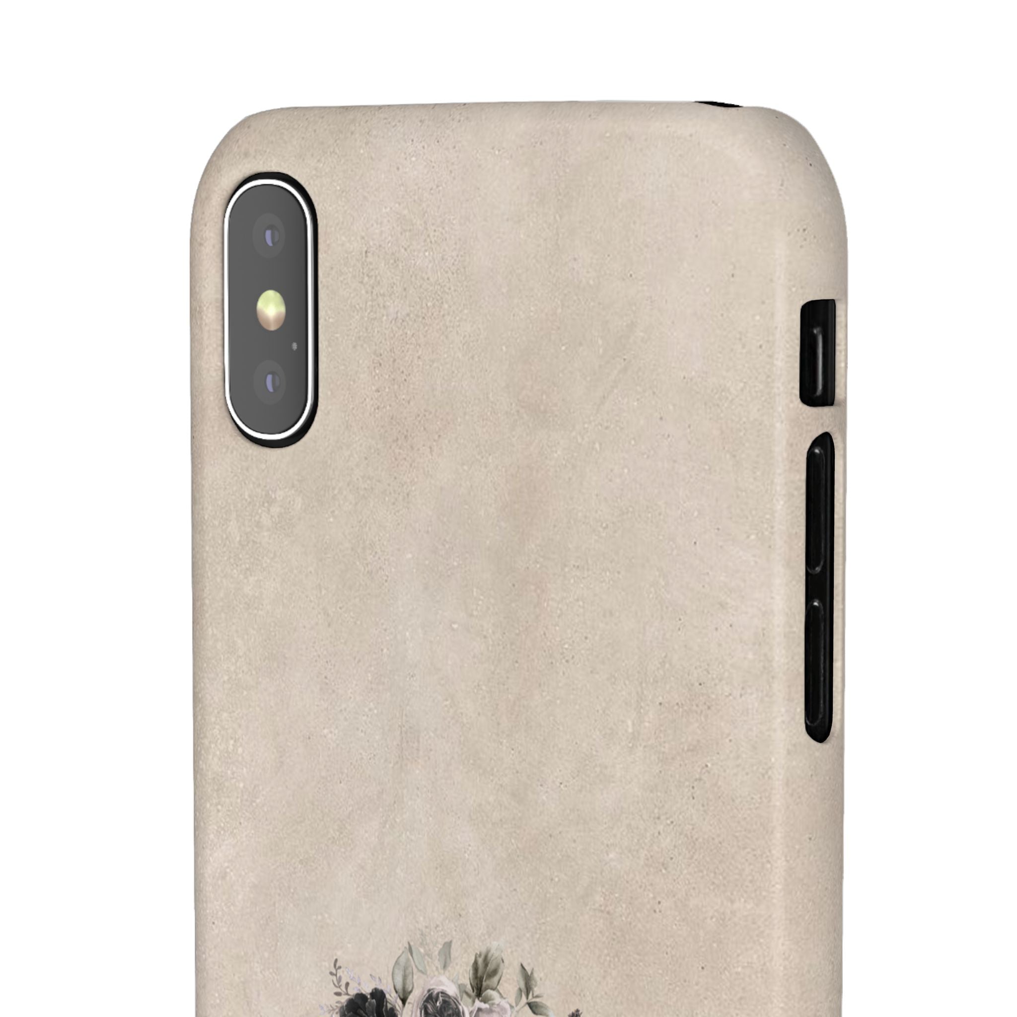Vintage Madonna Floral Phone Case — Religious iPhone Snap Case