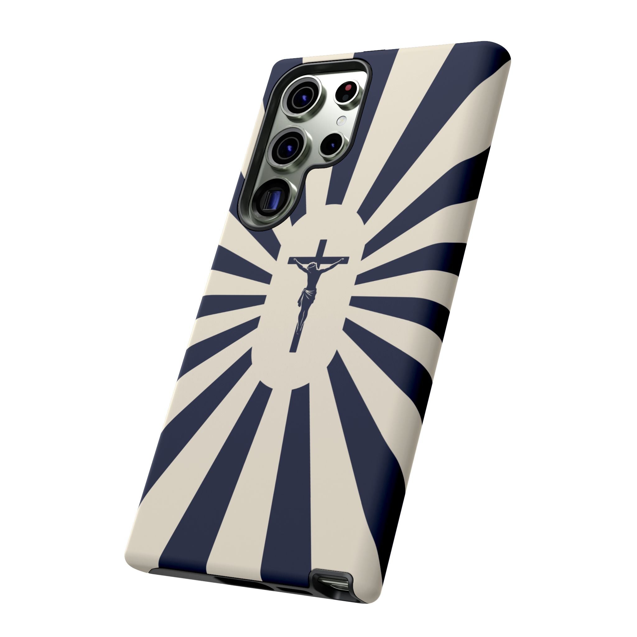 Christian Crucifix Radiant Tough Phone Case