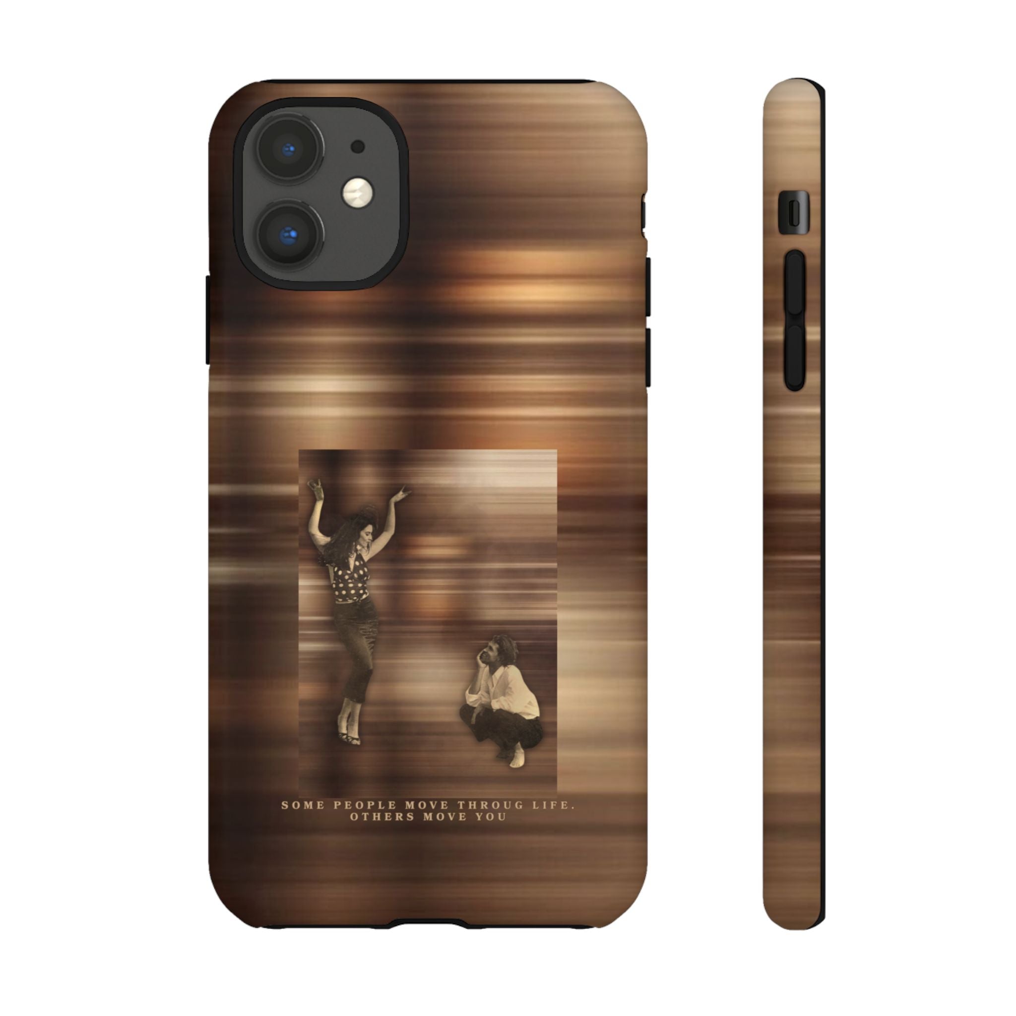 Vintage Basketball Photo Phone Case – Retro Sport Quote iPhone Cover