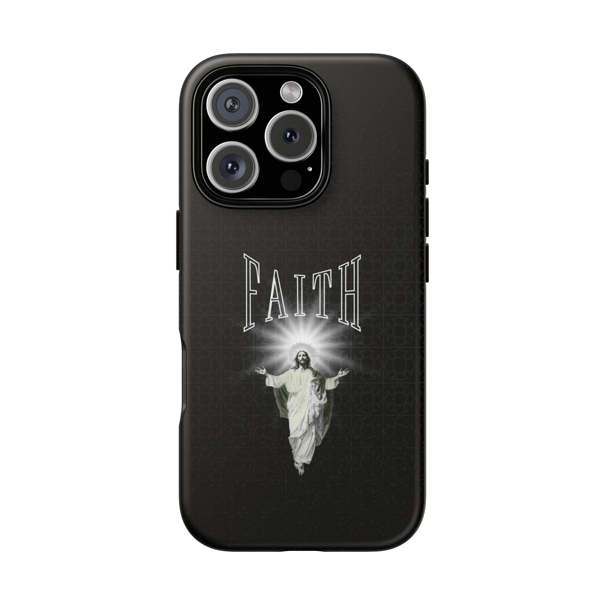 Faith Phone Case — Religious Jesus Graphic Tough Phone Cover