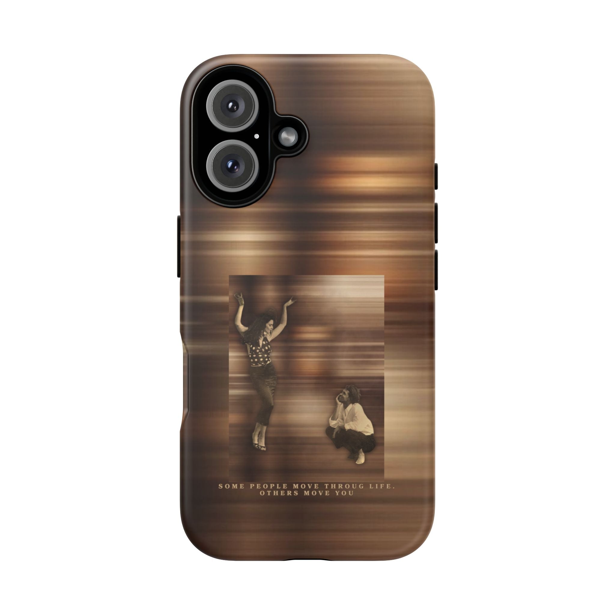 Vintage Basketball Photo Phone Case – Retro Sport Quote iPhone Cover