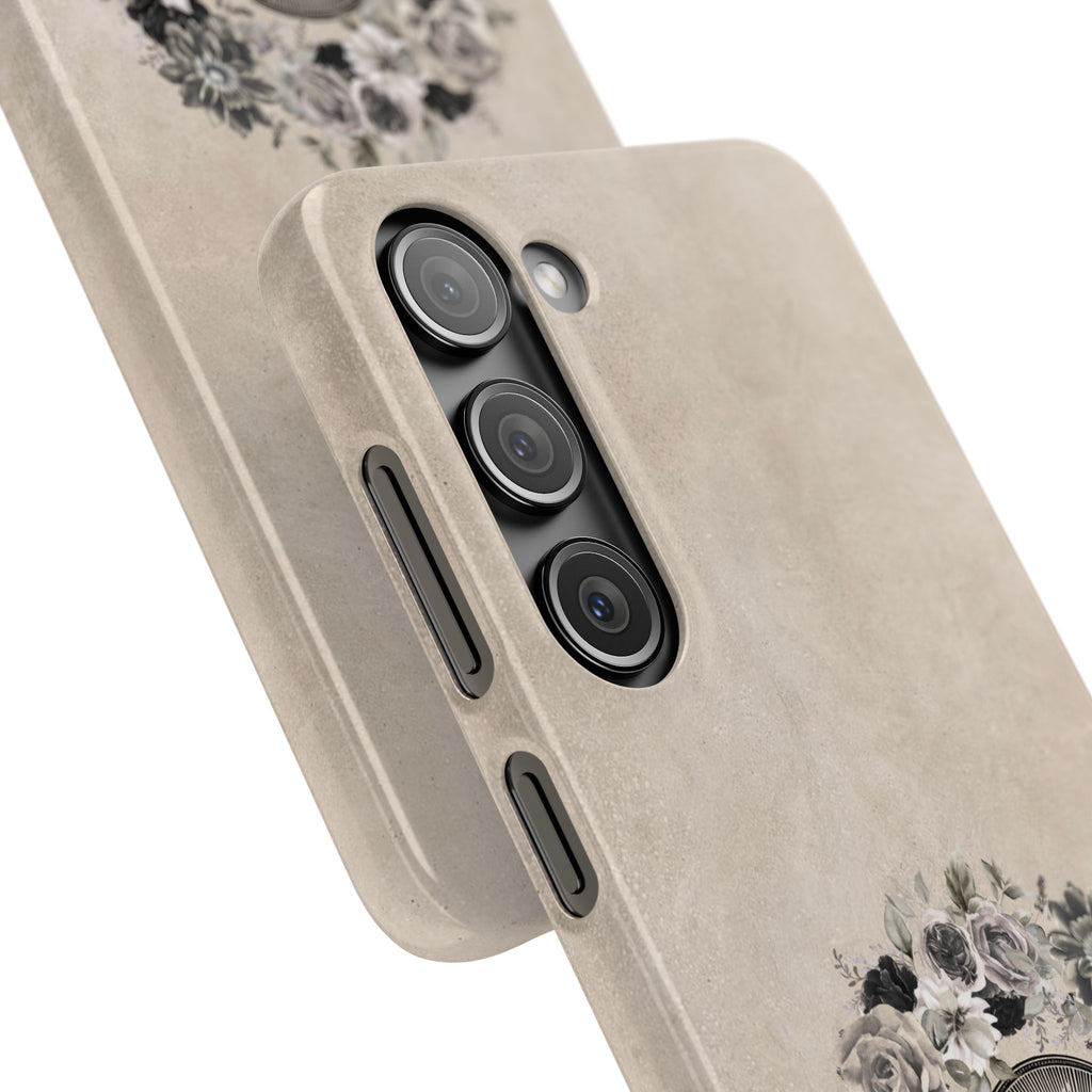 Vintage Madonna Floral Phone Case — Religious iPhone Snap Case