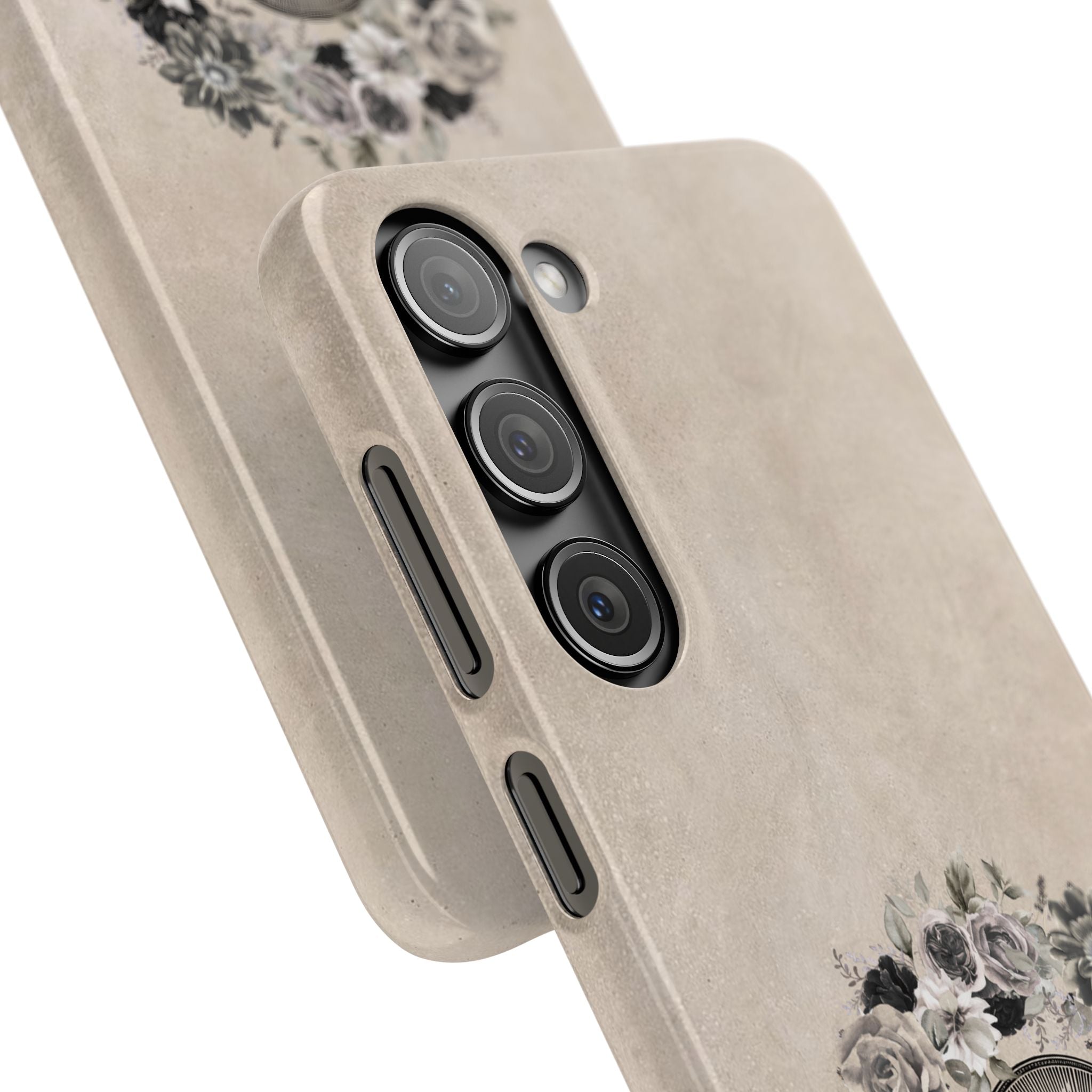 Vintage Madonna Floral Phone Case — Religious iPhone Snap Case