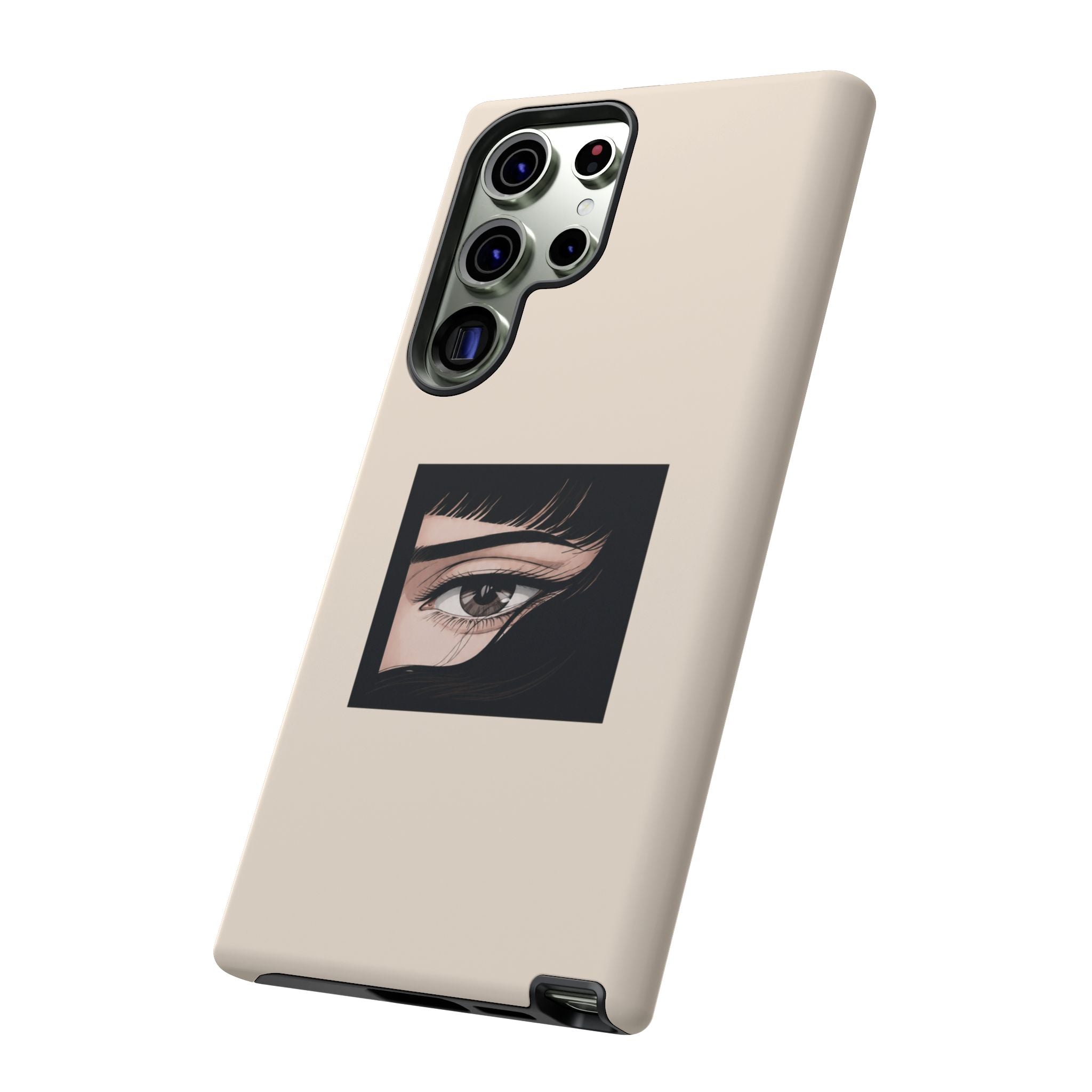 Minimal Eyelash Eye Art Protective Tough Case