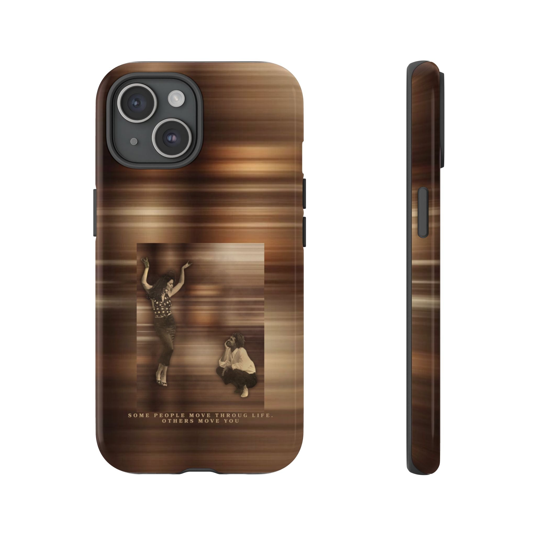 Vintage Basketball Photo Phone Case – Retro Sport Quote iPhone Cover