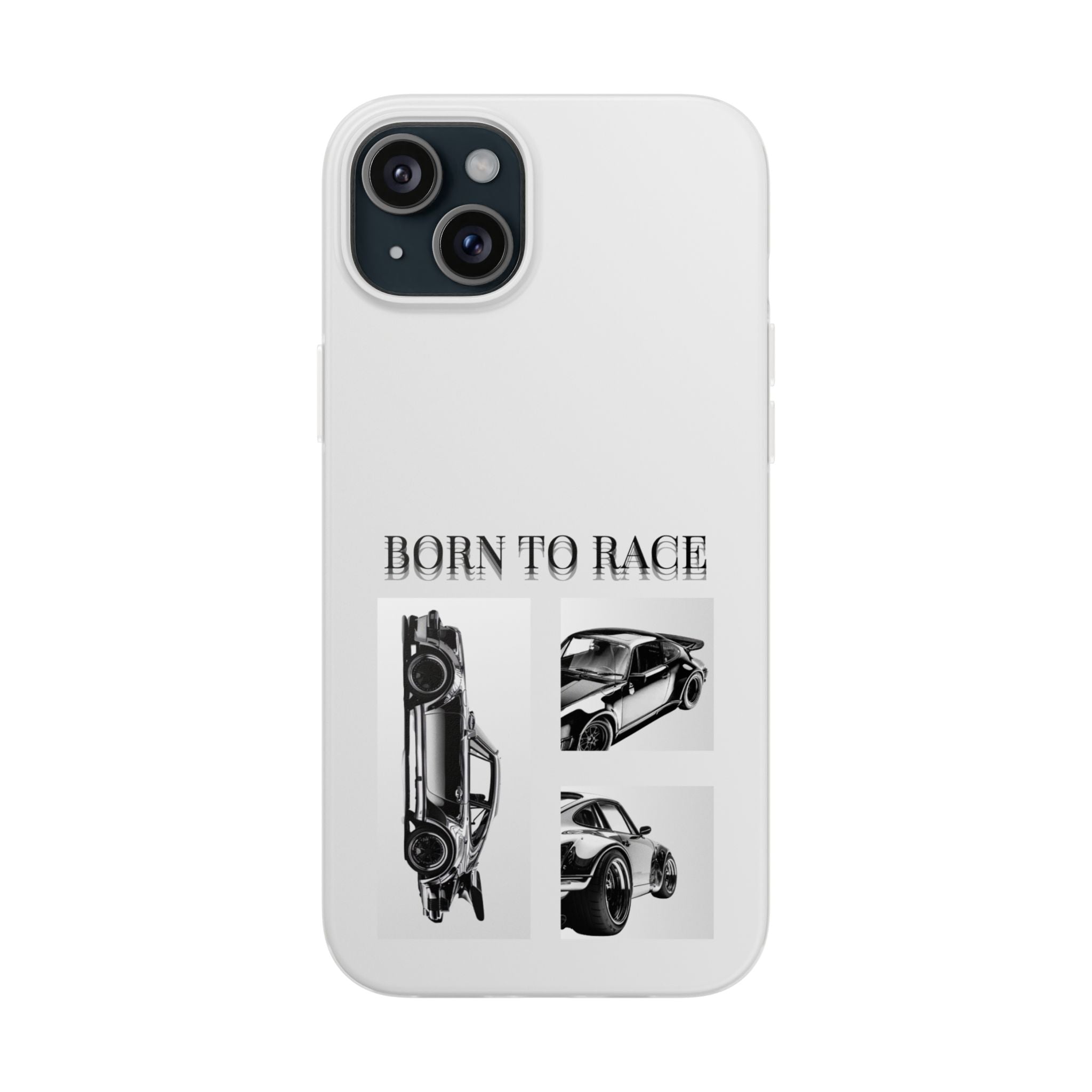 Born to Race Phone Case – Racing Car Flexi Case