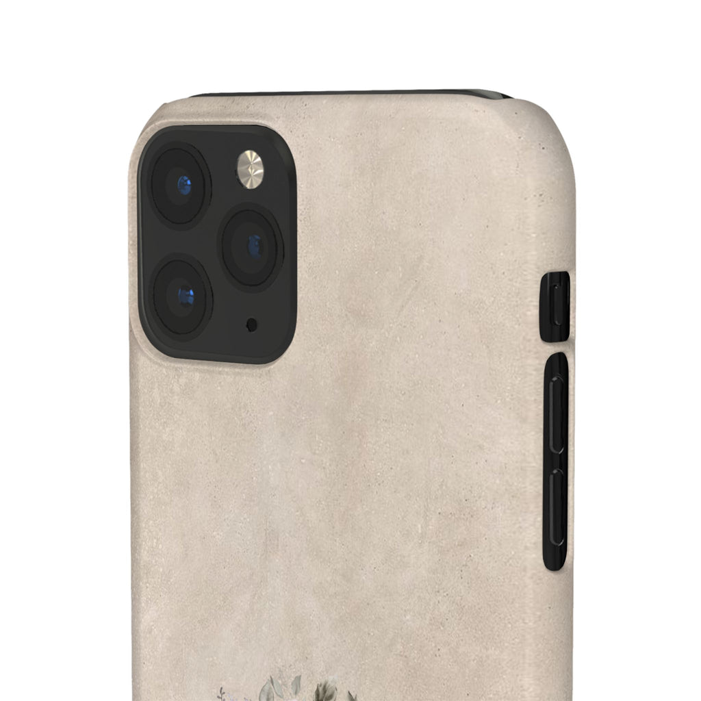 Vintage Madonna Floral Phone Case — Religious iPhone Snap Case