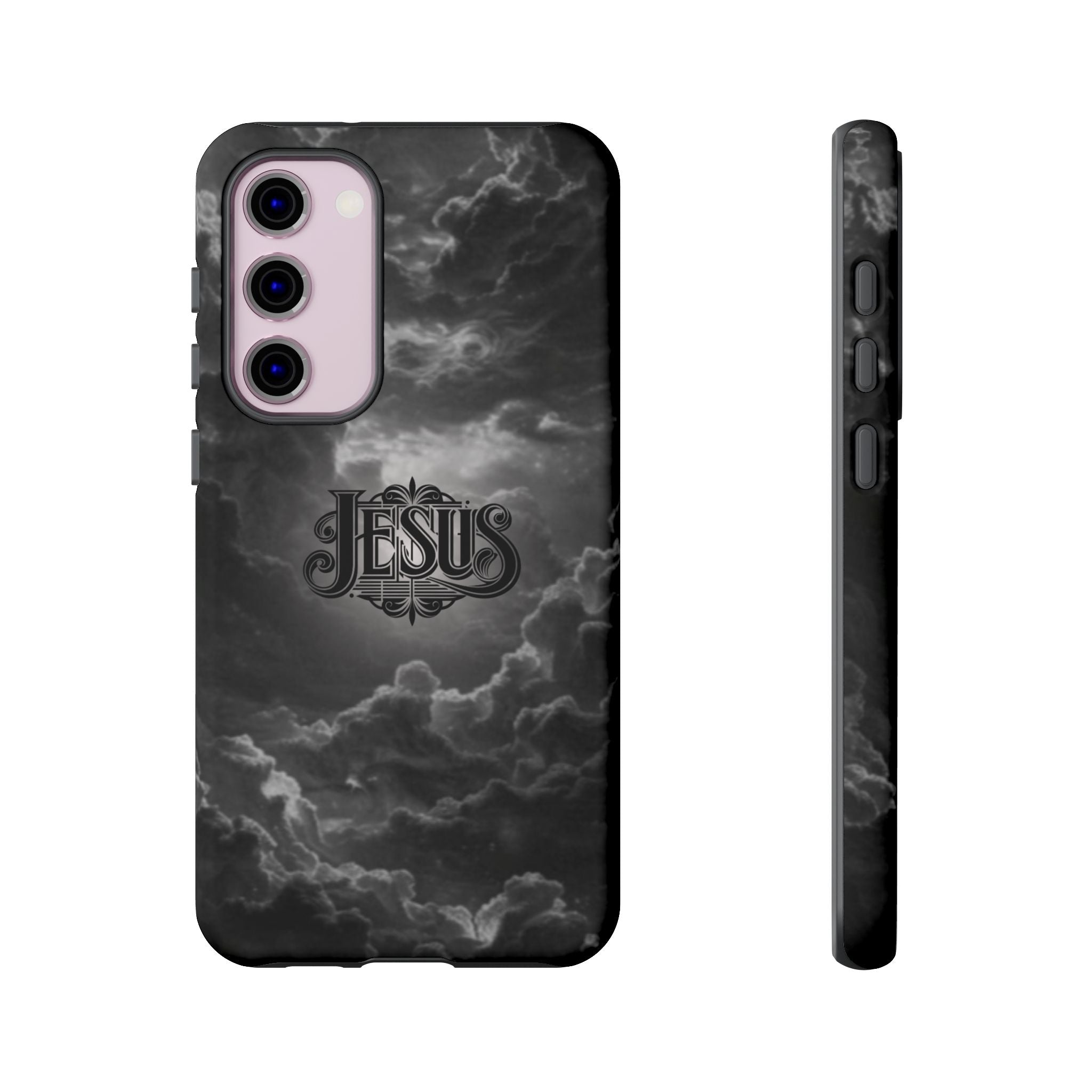 Jesus Cloud Phone Case – Christian Faith Protective iPhone Case