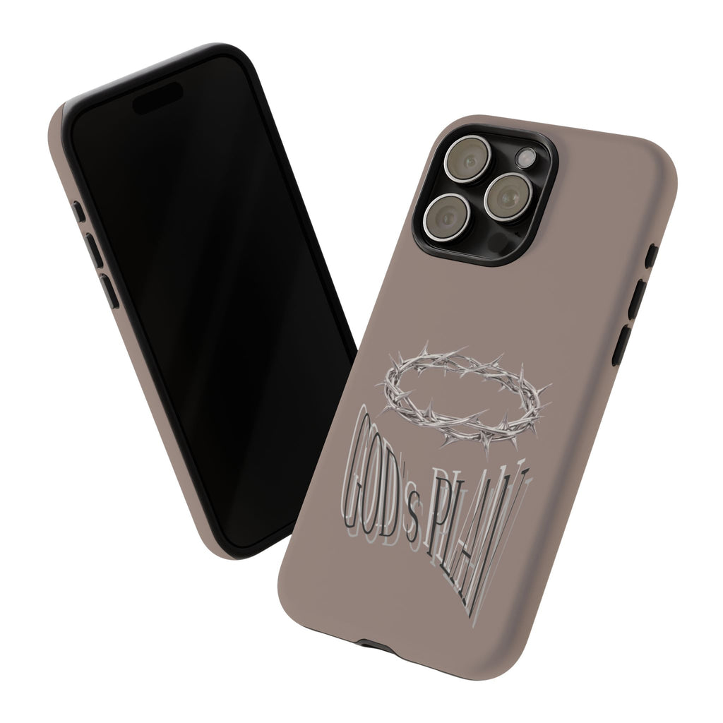 Phone Case — "God's Plan" Crown of Thorns Protective Cover